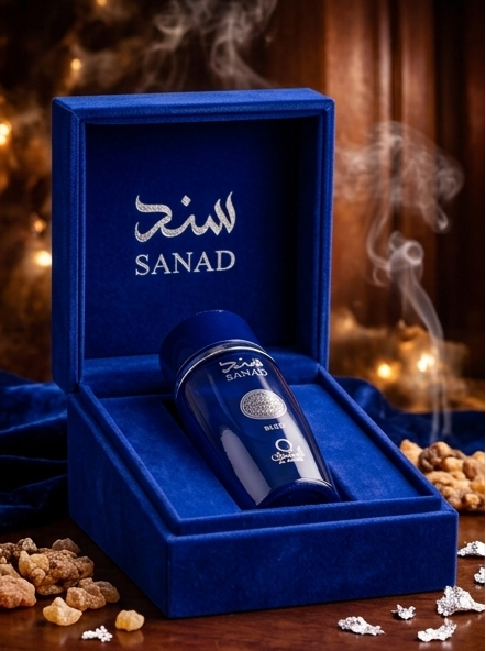 Sanad Blue Perfume Spray – 100ml | Fresh Aquatic & Deep Woody Elegance
