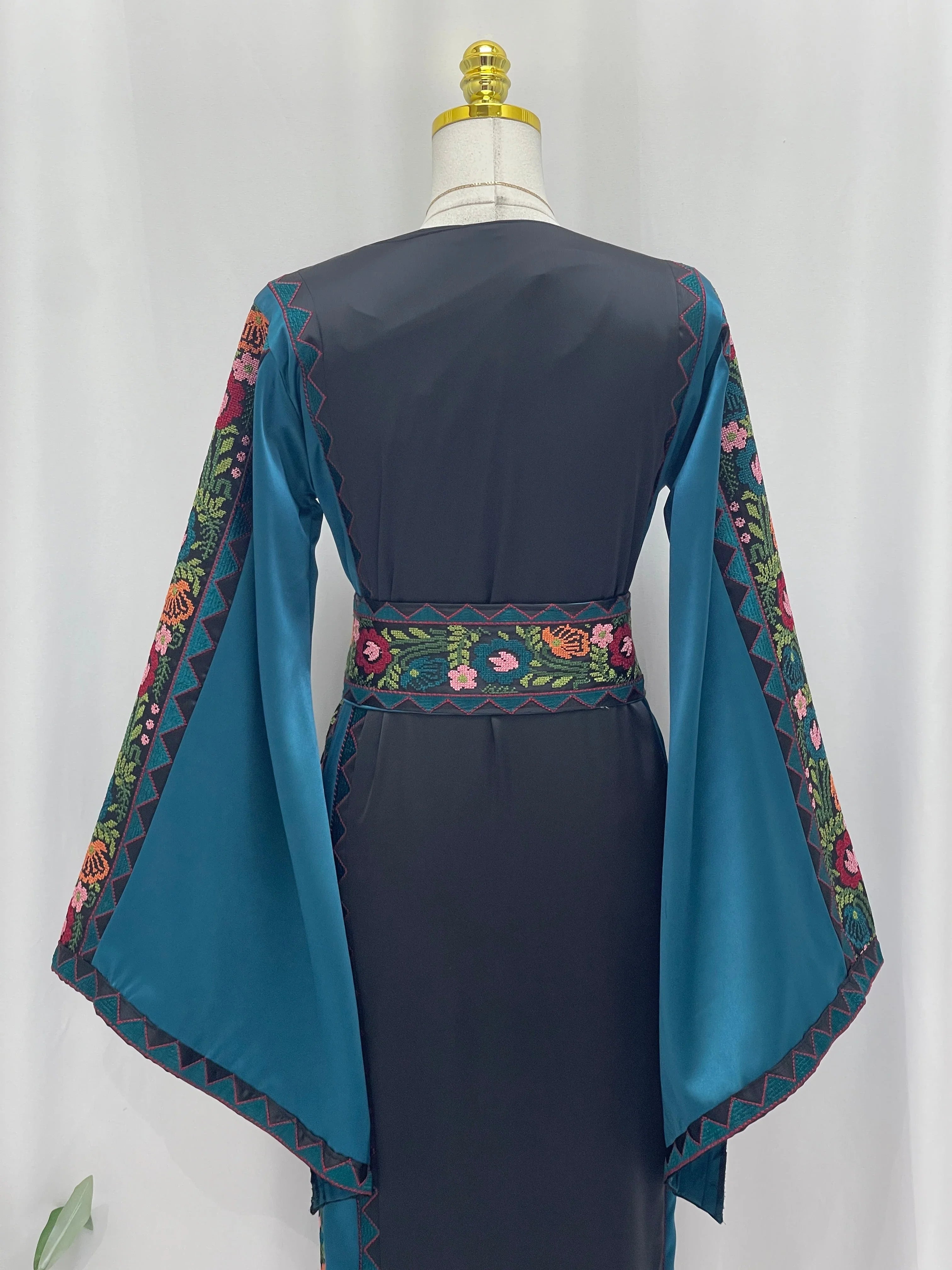 Ghidaa Embroidered Thoub Palestinian Elegance