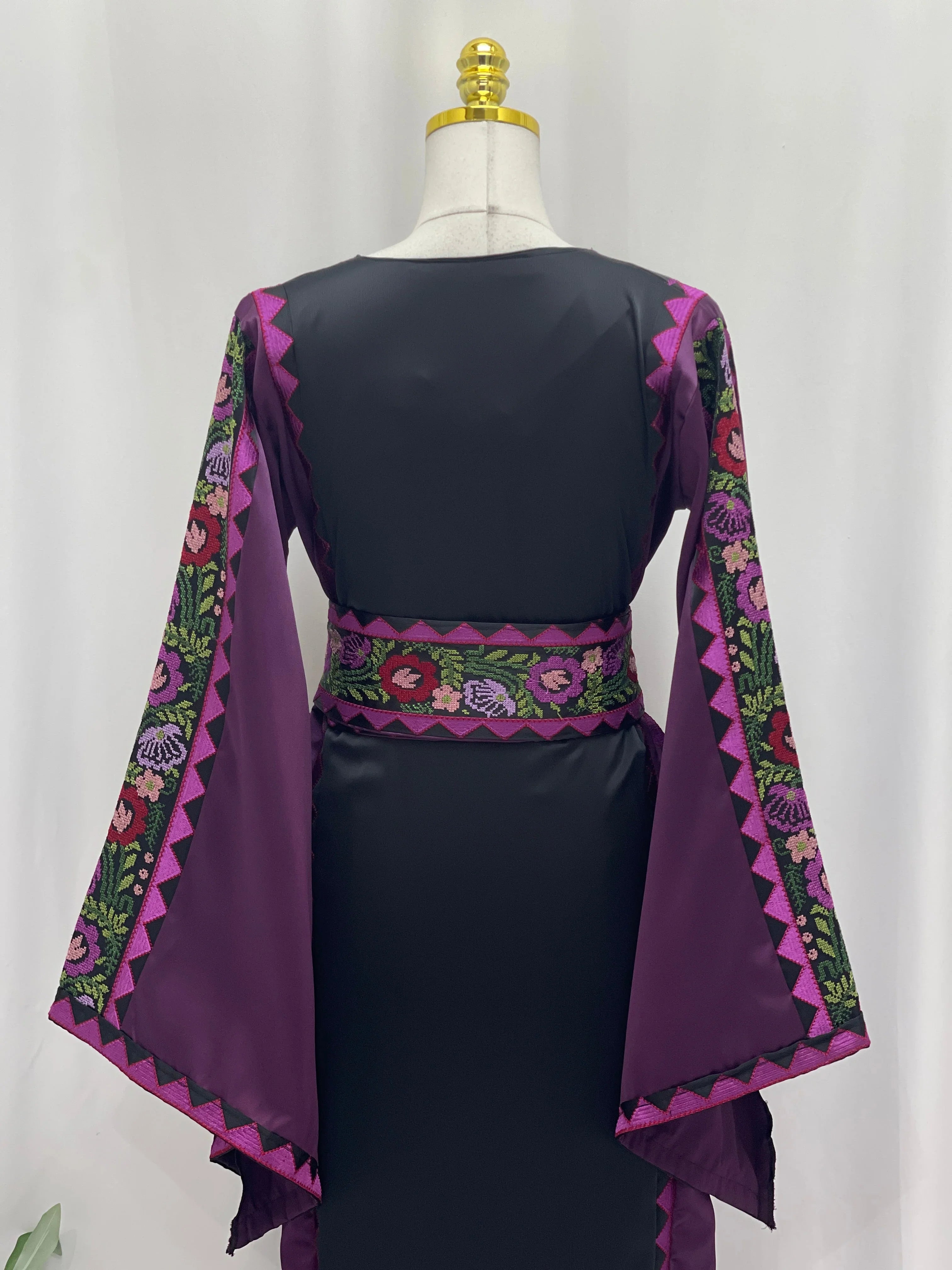 Ghidaa Embroidered Thoub Palestinian Elegance