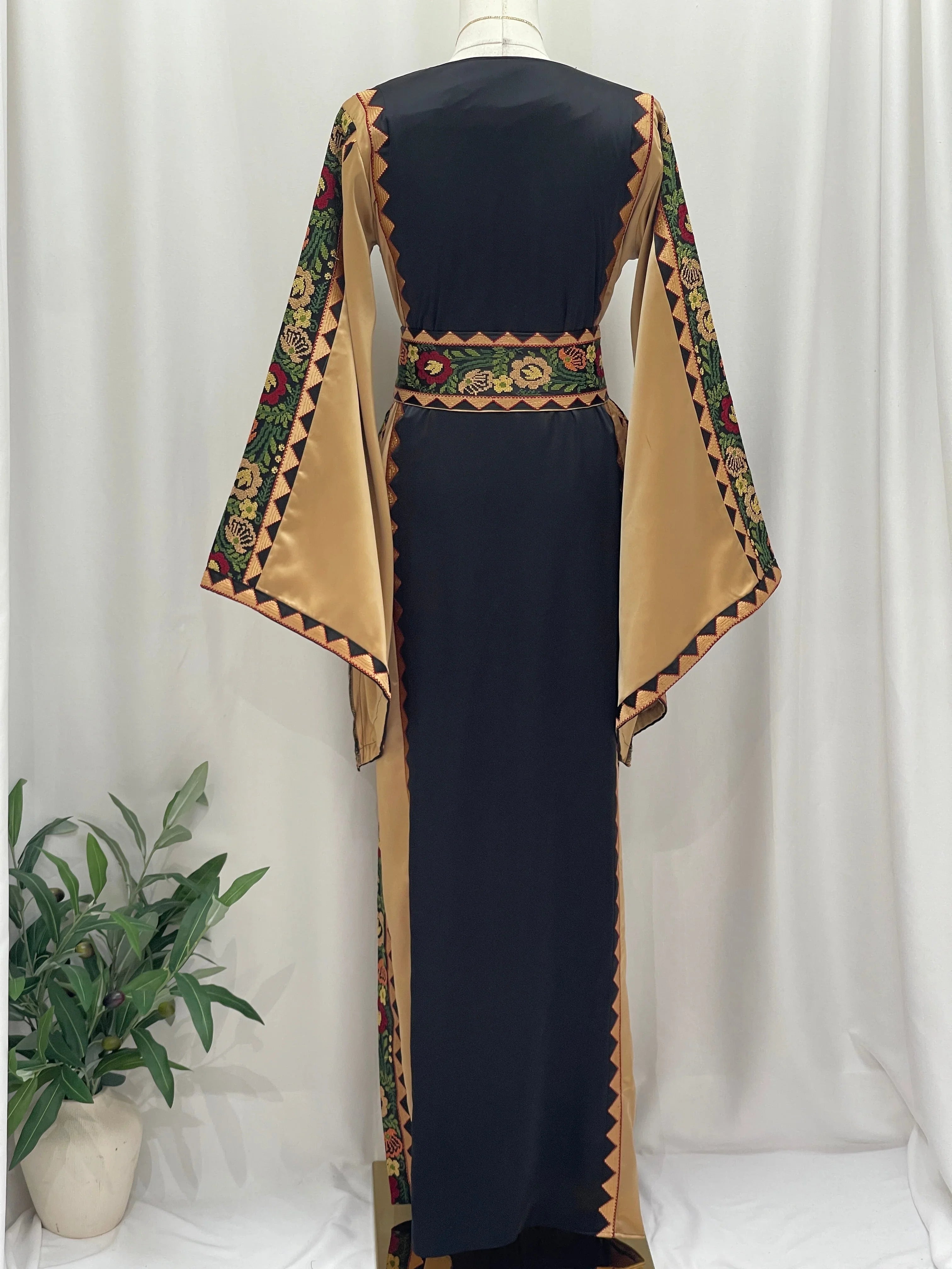 Ghidaa Embroidered Thoub Palestinian Elegance