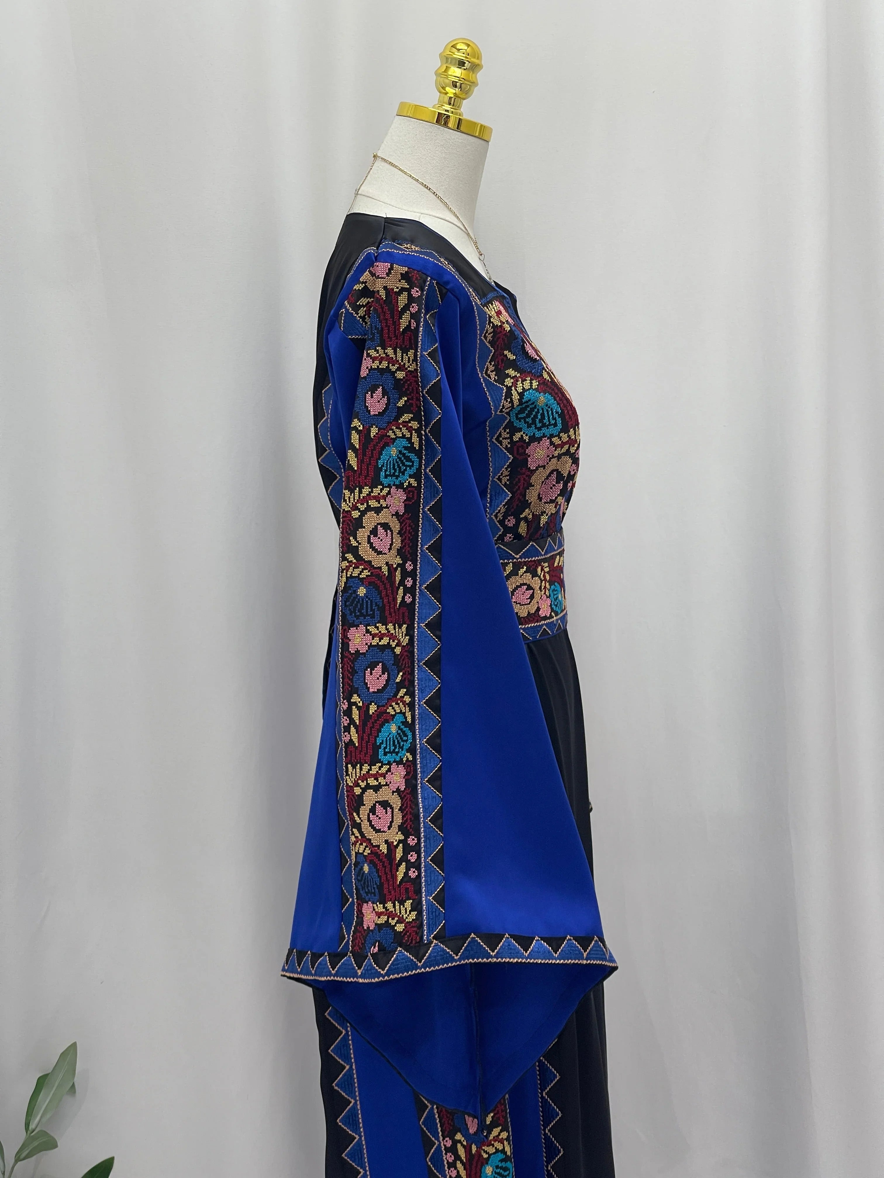 Ghidaa Embroidered Thoub Palestinian Elegance
