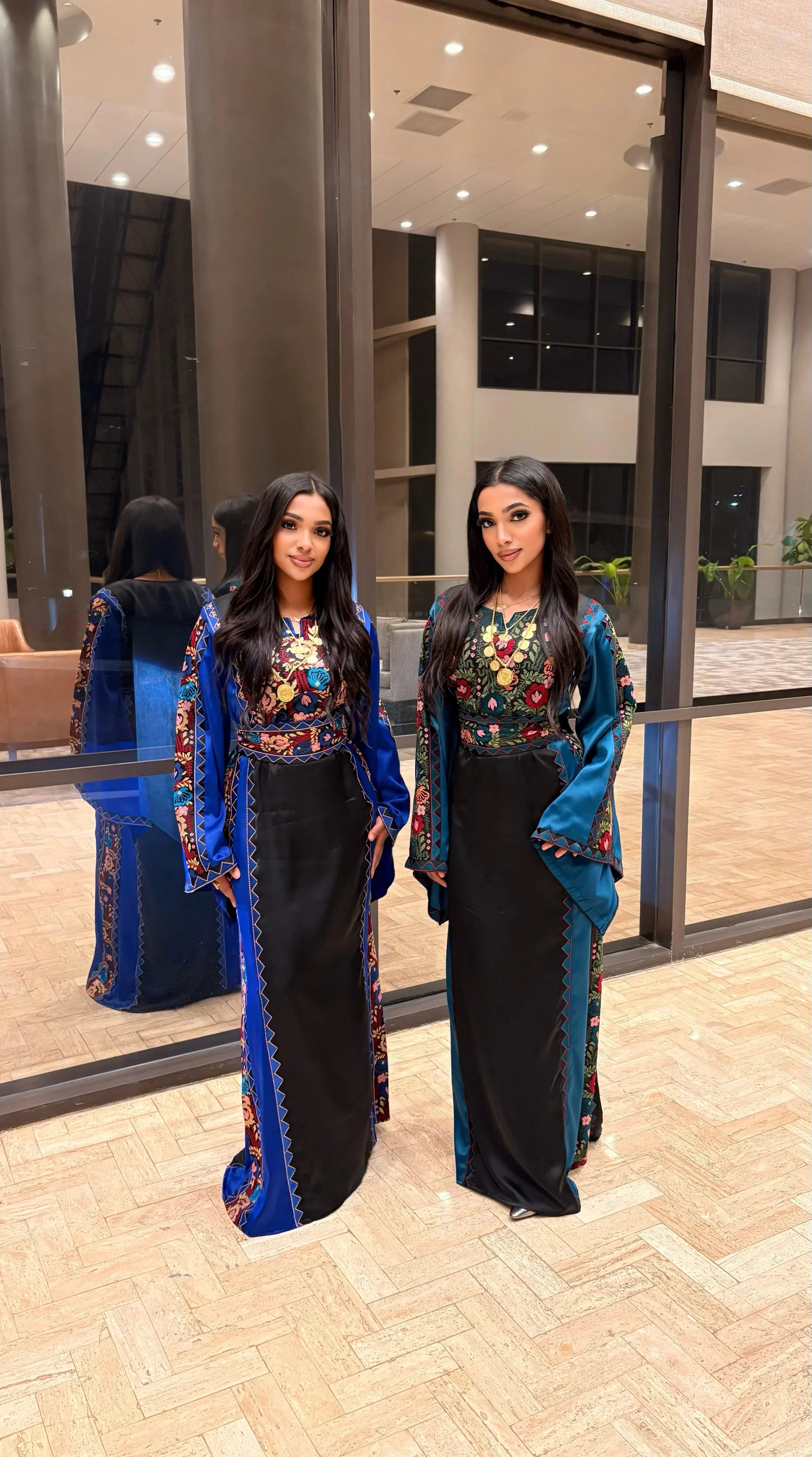 Ghidaa Embroidered Thoub Palestinian Elegance