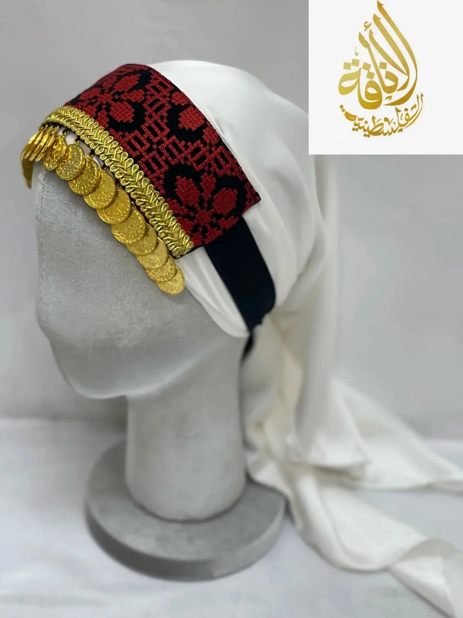 Girls Tatreez Head Lerat: Cultural Elegance and Style for Young Fashionistas Palestinian Elegance