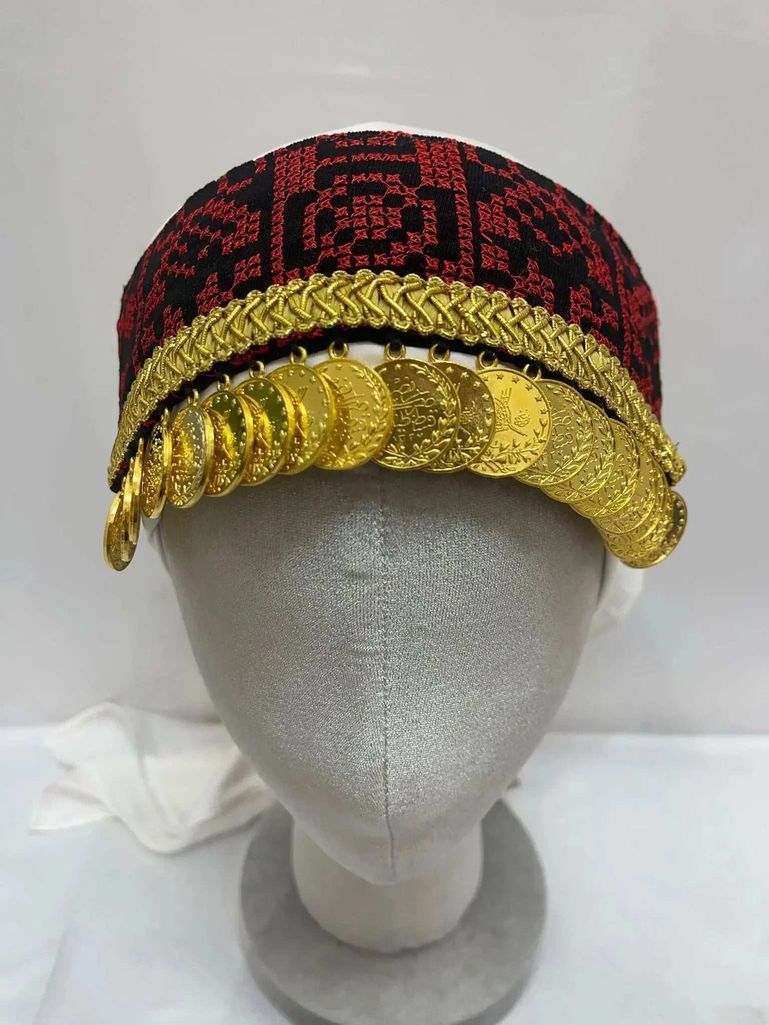 Girls Tatreez Head Lerat: Cultural Elegance and Style for Young Fashionistas Palestinian Elegance