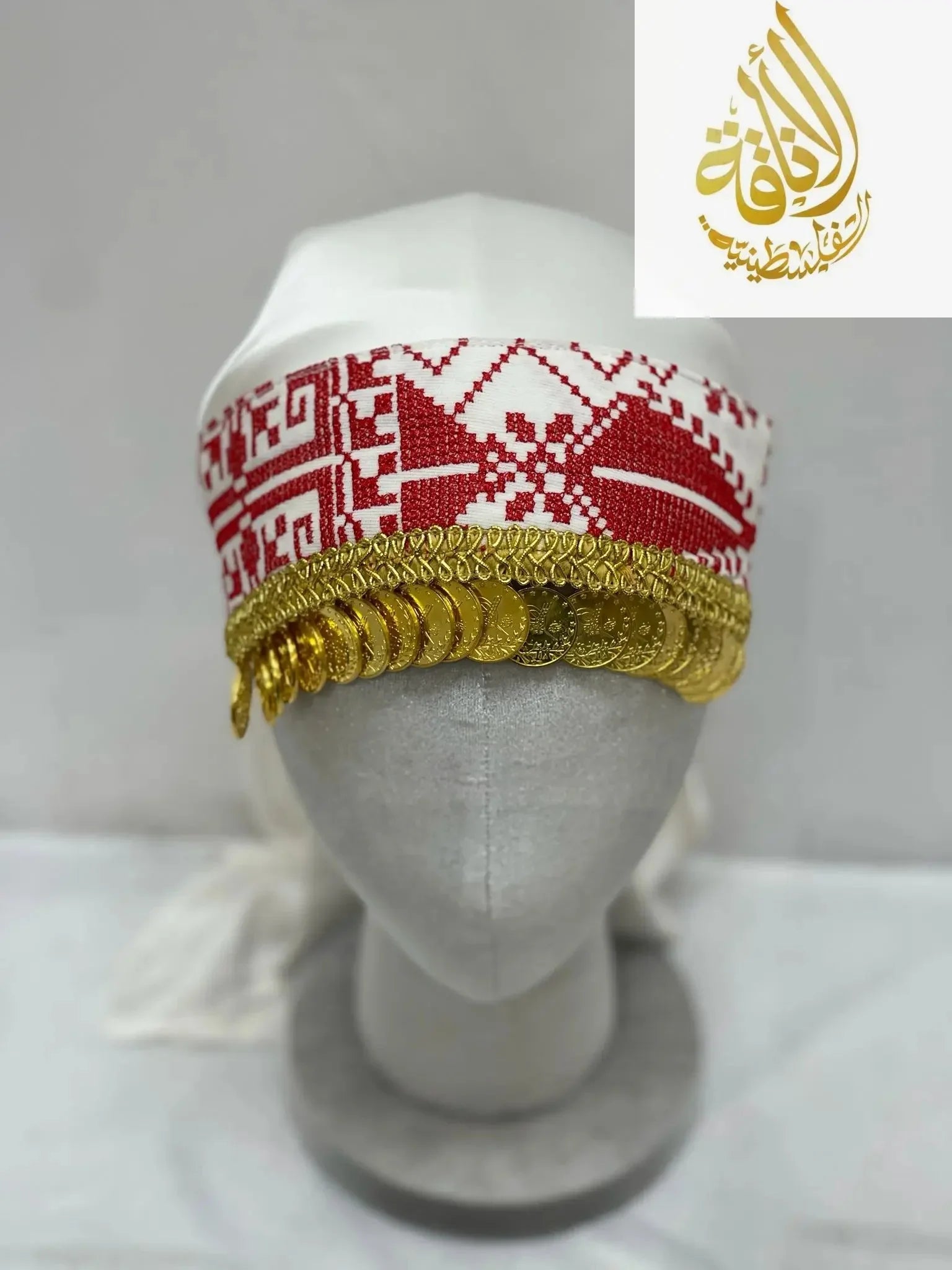 Girls Tatreez Head Lerat: Cultural Elegance and Style for Young Fashionistas Palestinian Elegance