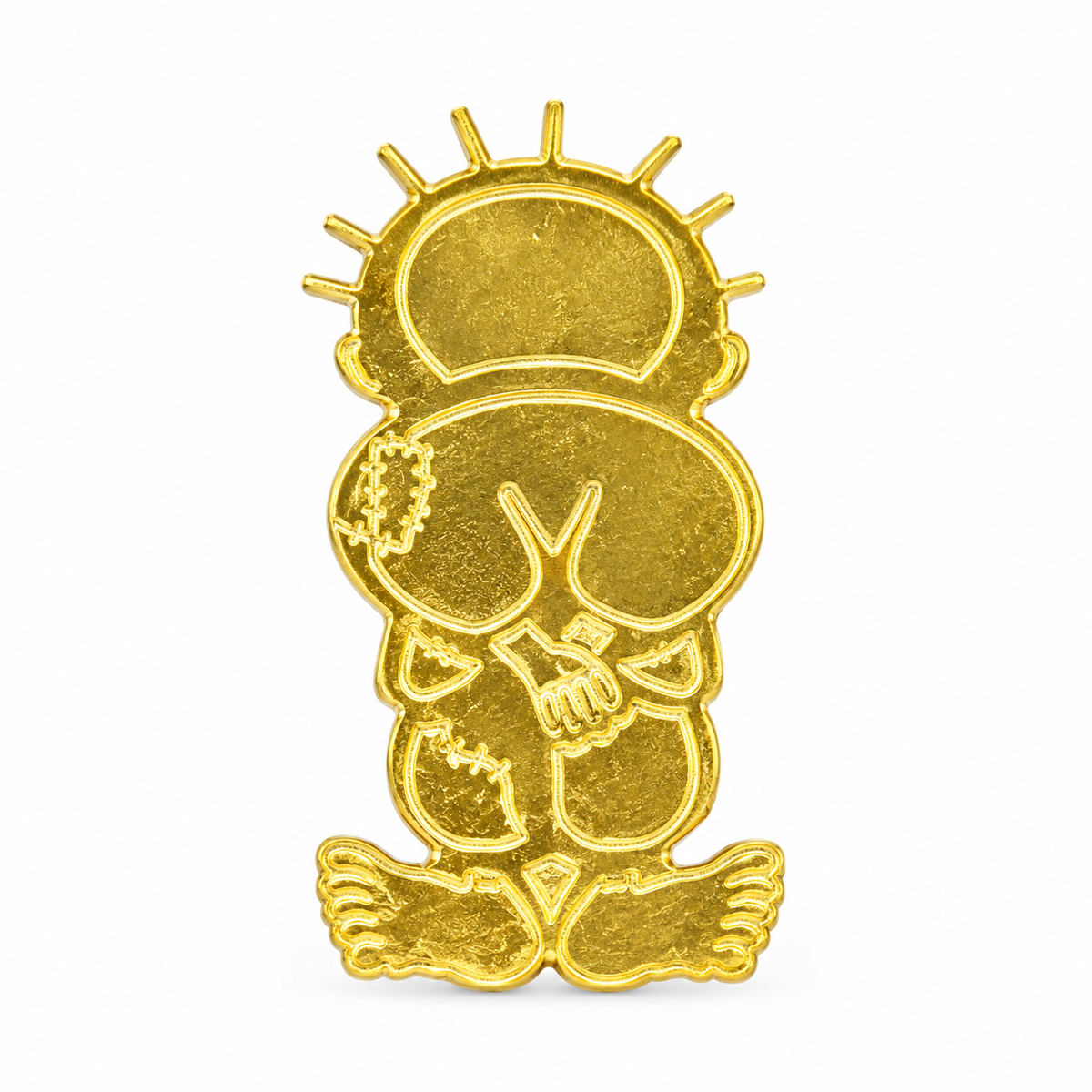 Palestine Map Phone Charm – Gold Tone Accessory's