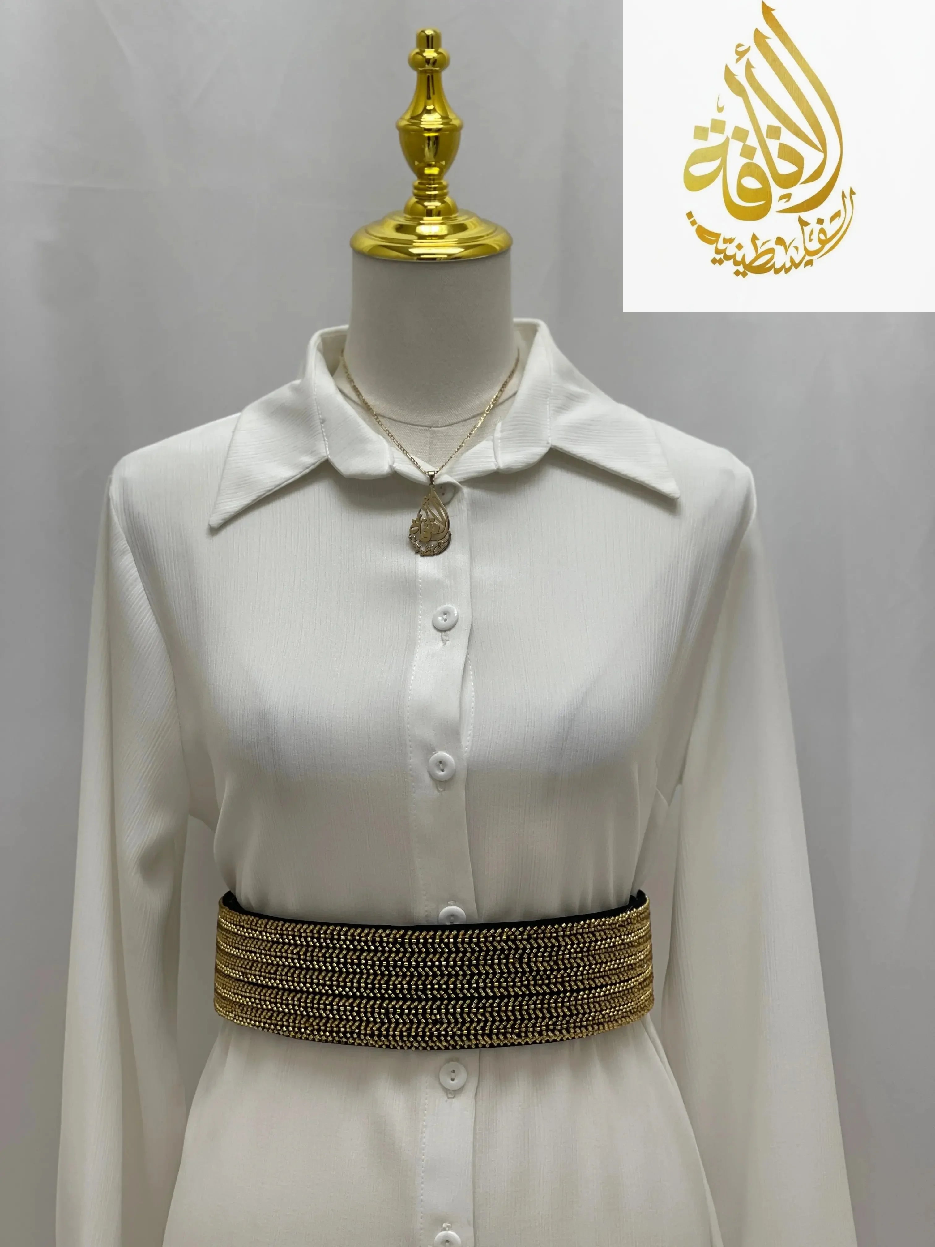 Handcrafted Beads Belt – Unique, Colorful Accessory - Palestinian Elegance