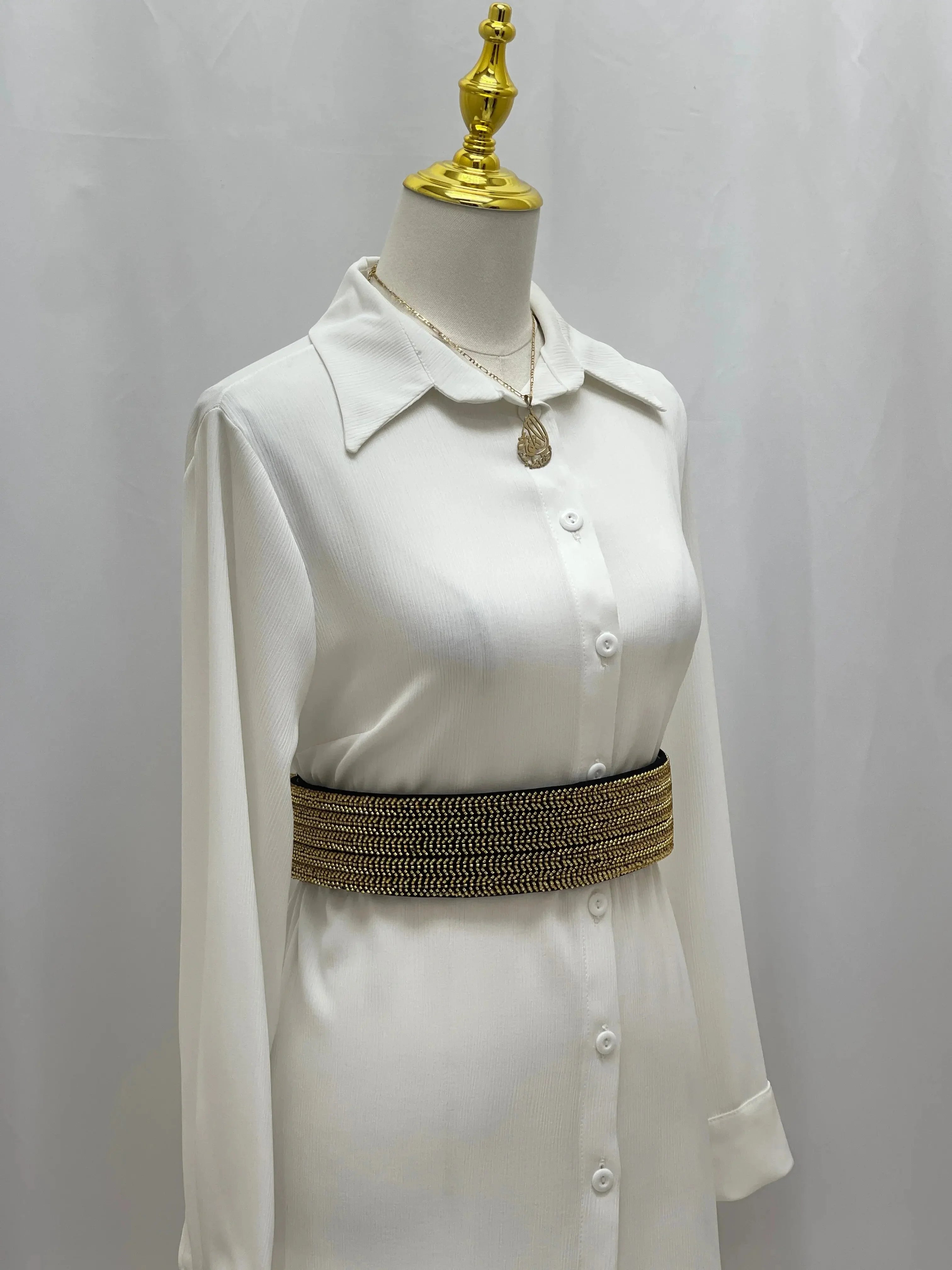 Handcrafted Beads Belt – Unique, Colorful Accessory - Palestinian Elegance