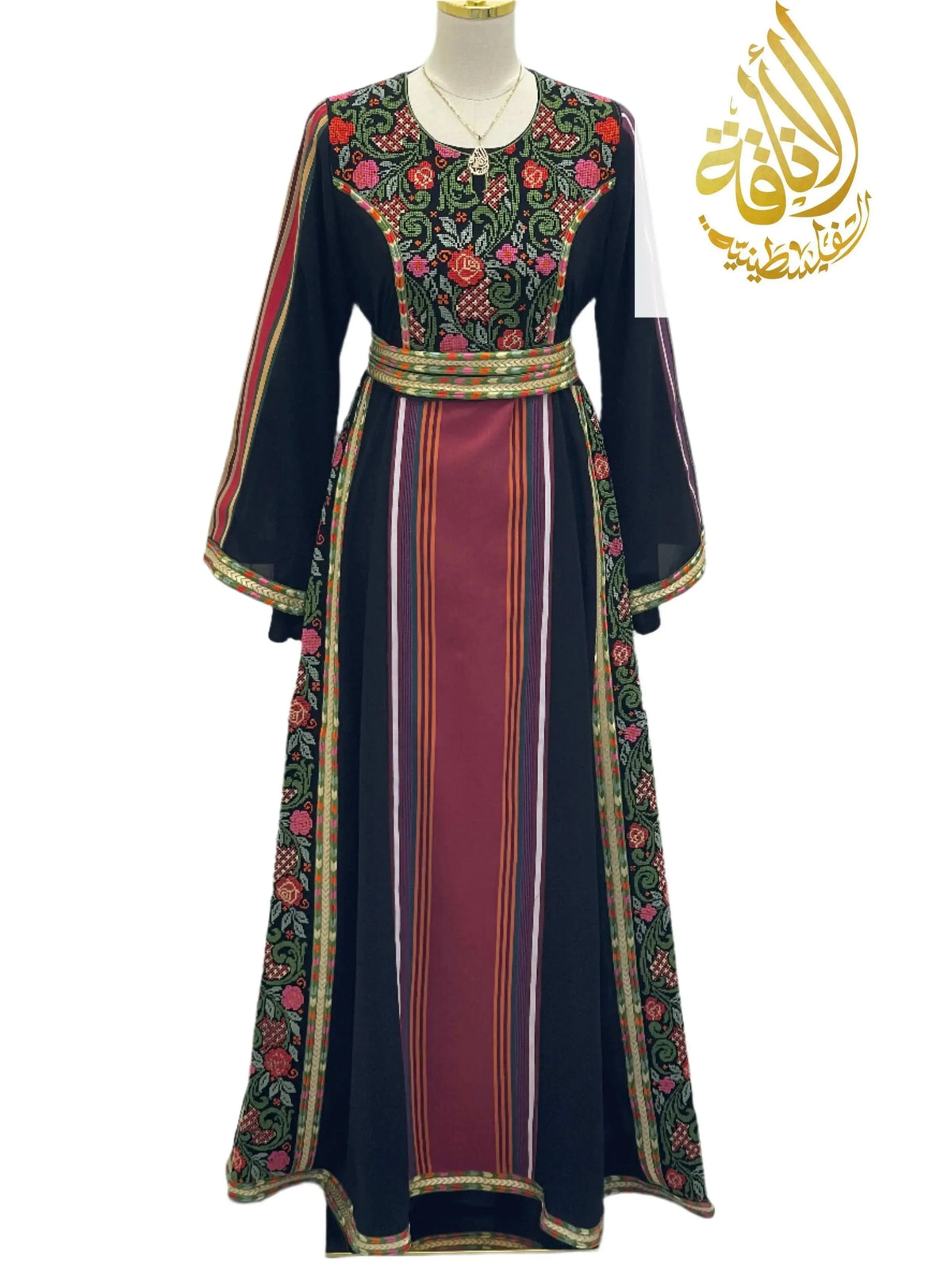 Haya Embroidered Majdalawe Dress Thoub in Modest Fashion