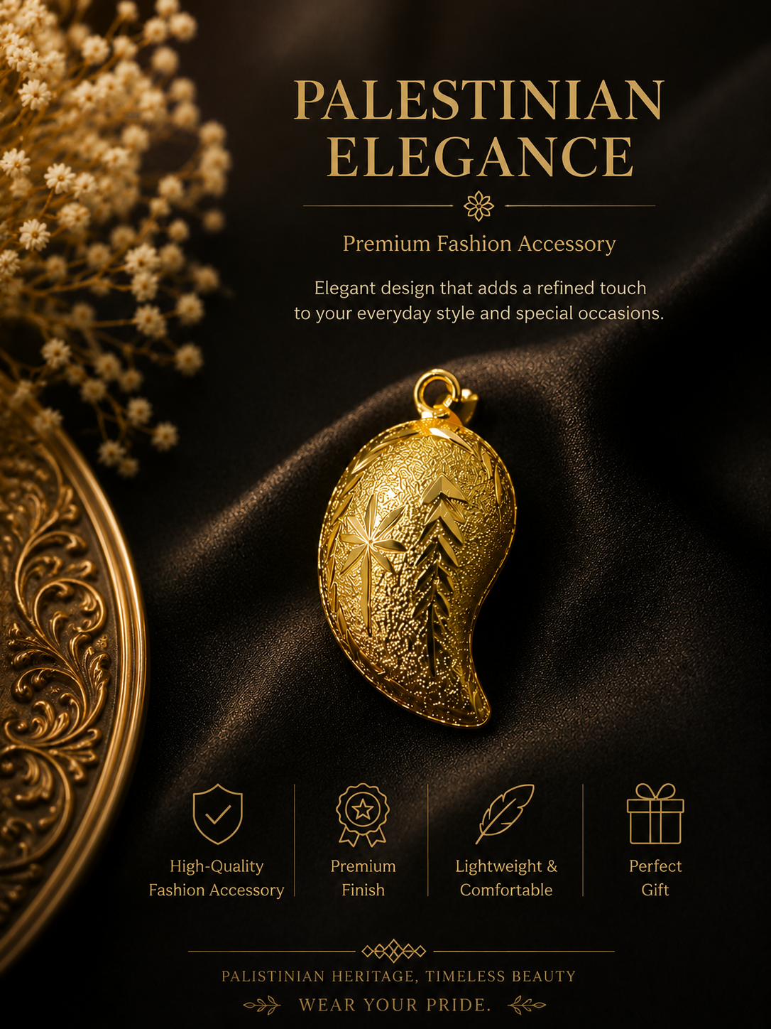 Almond Pendant