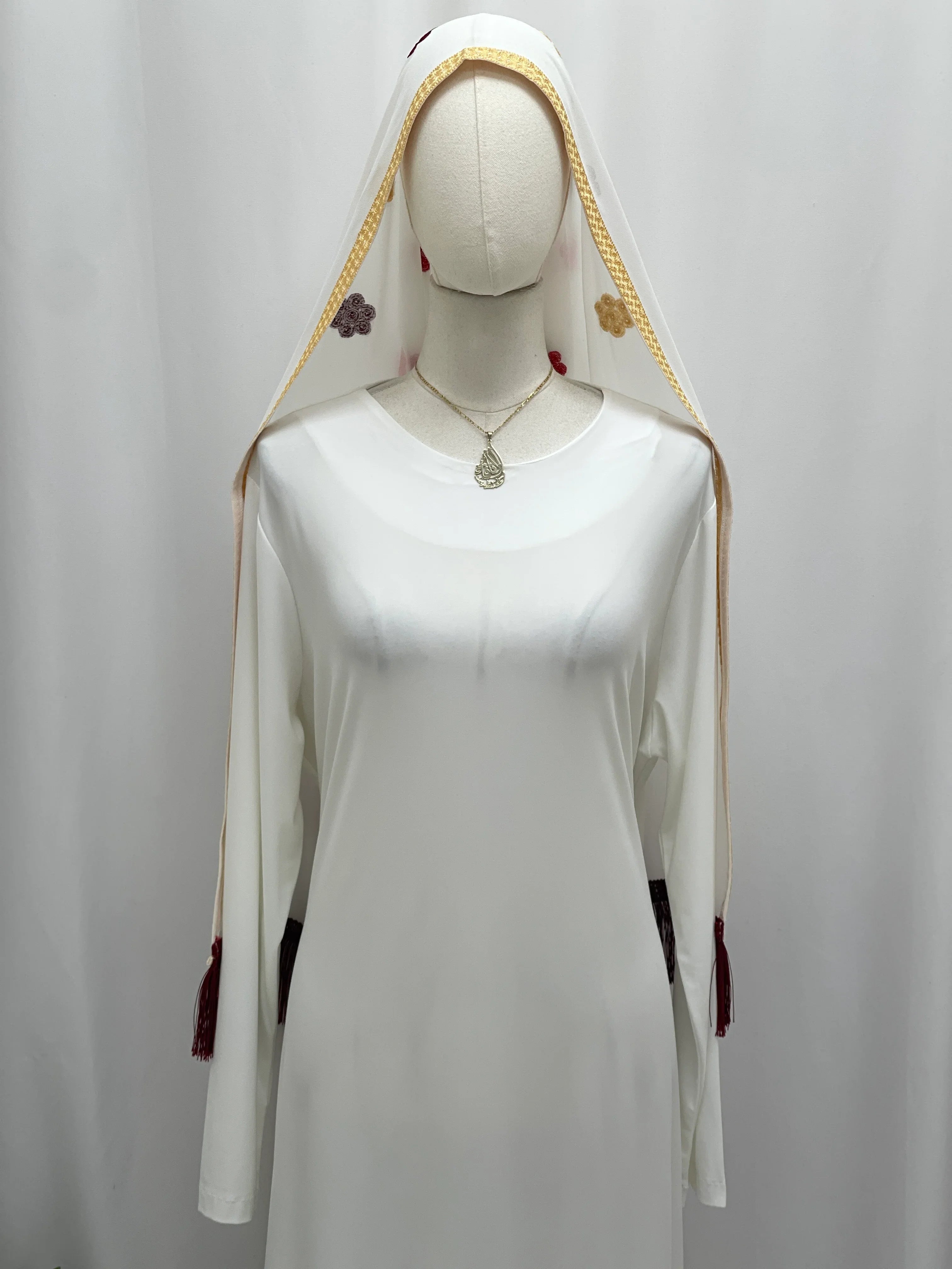 SHARE SPIRIT MARIA SILK TK シルク素材 ピストルズ Bride of Blossoms Shal(Khirka) - Palestinian Elegance