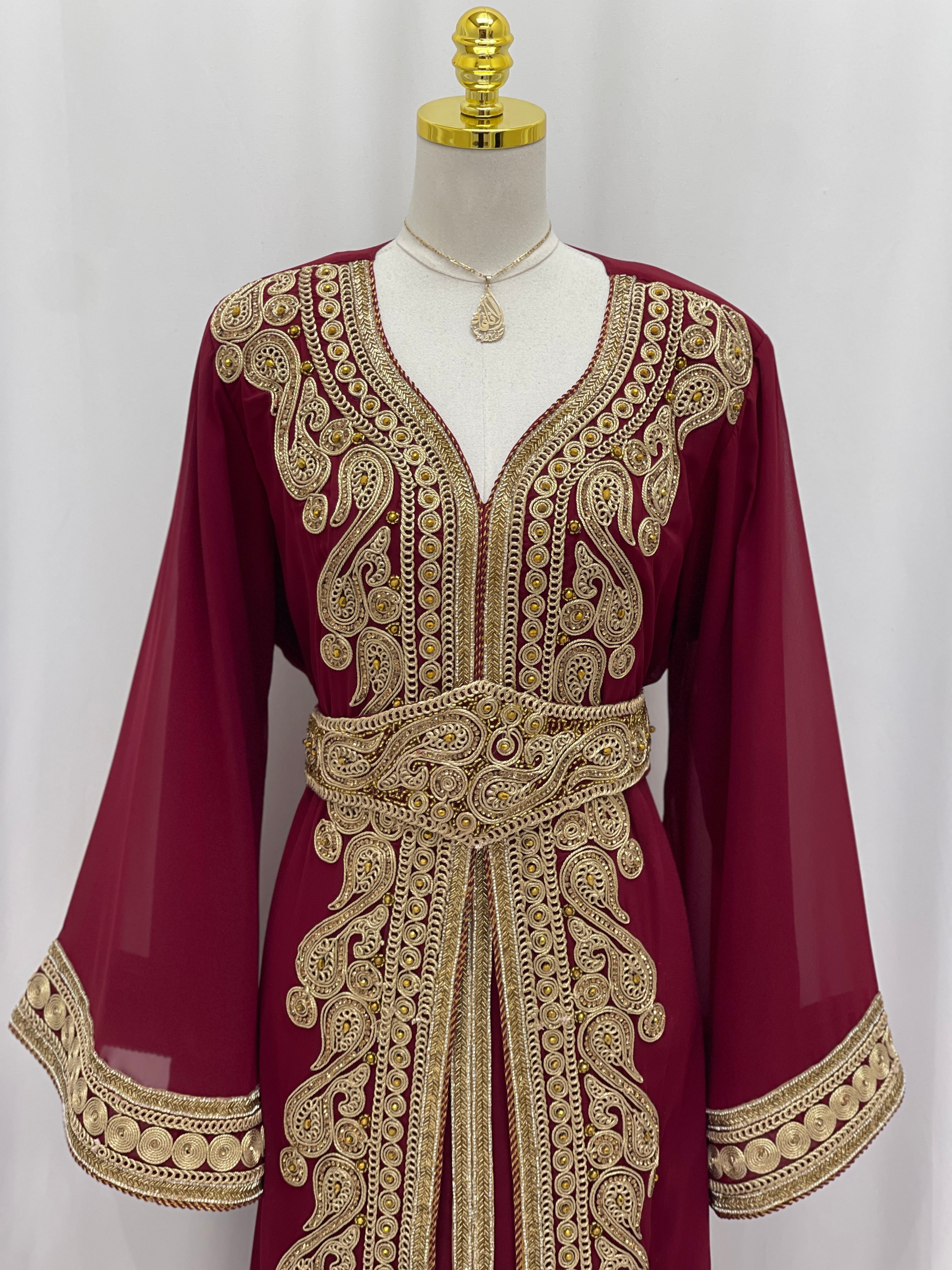 Golden Aura Kaftan