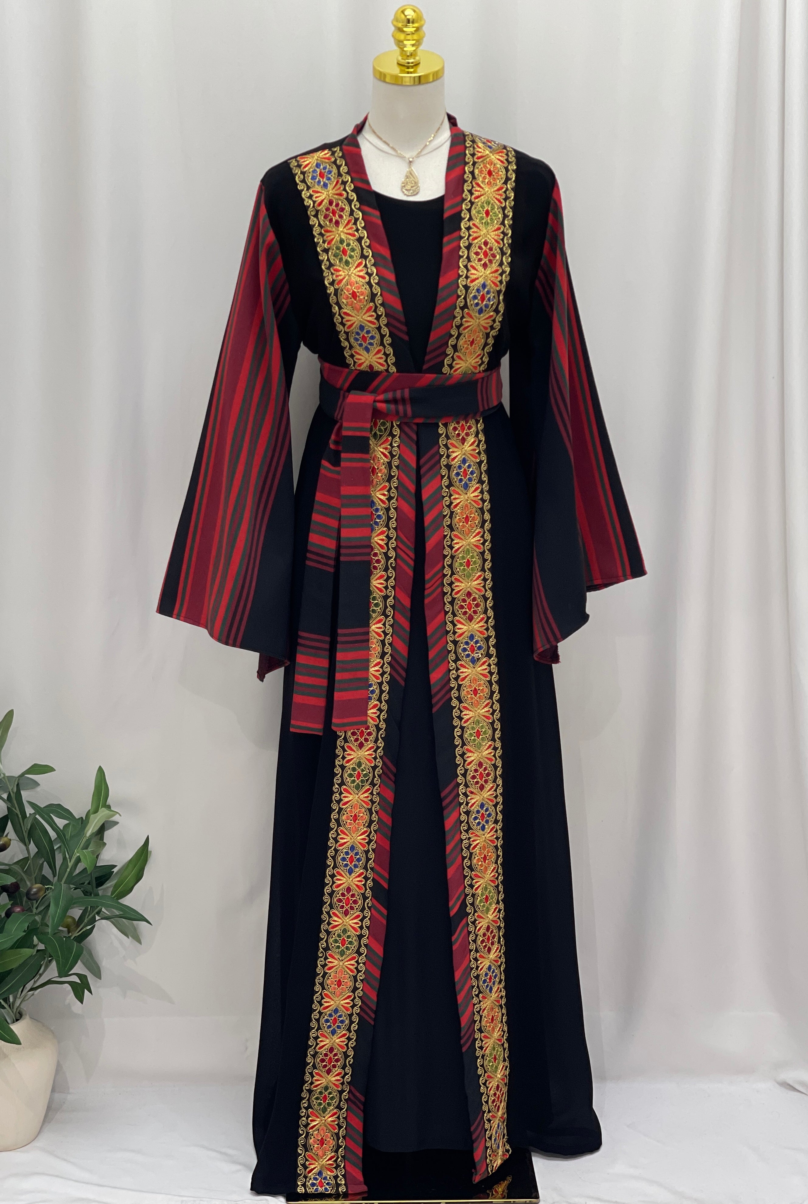 Al-Majdal Embroidered Cardigan