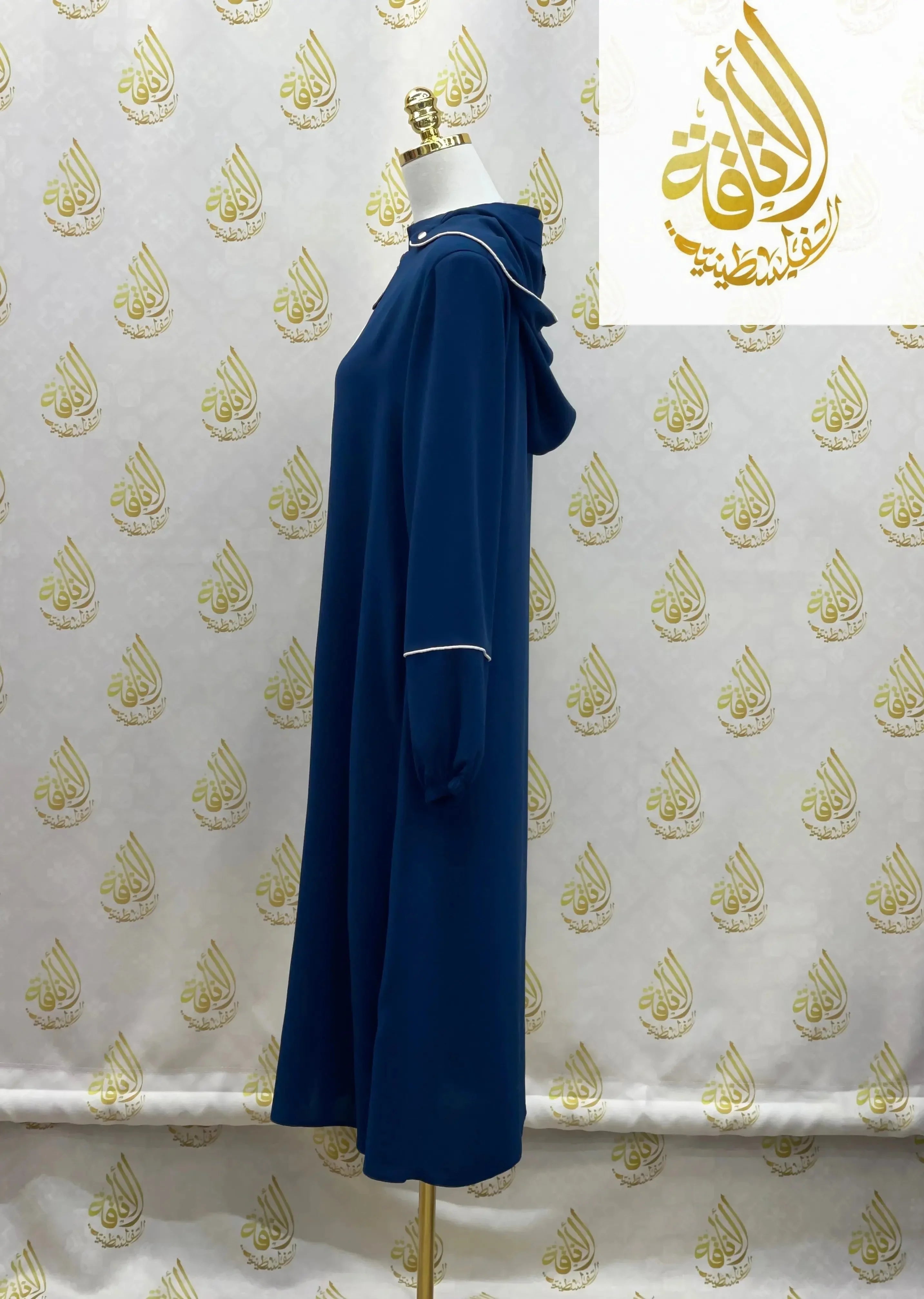 Iman Hooded Long Tunic: Comfort Meets Chic Style Palestinian Elegance