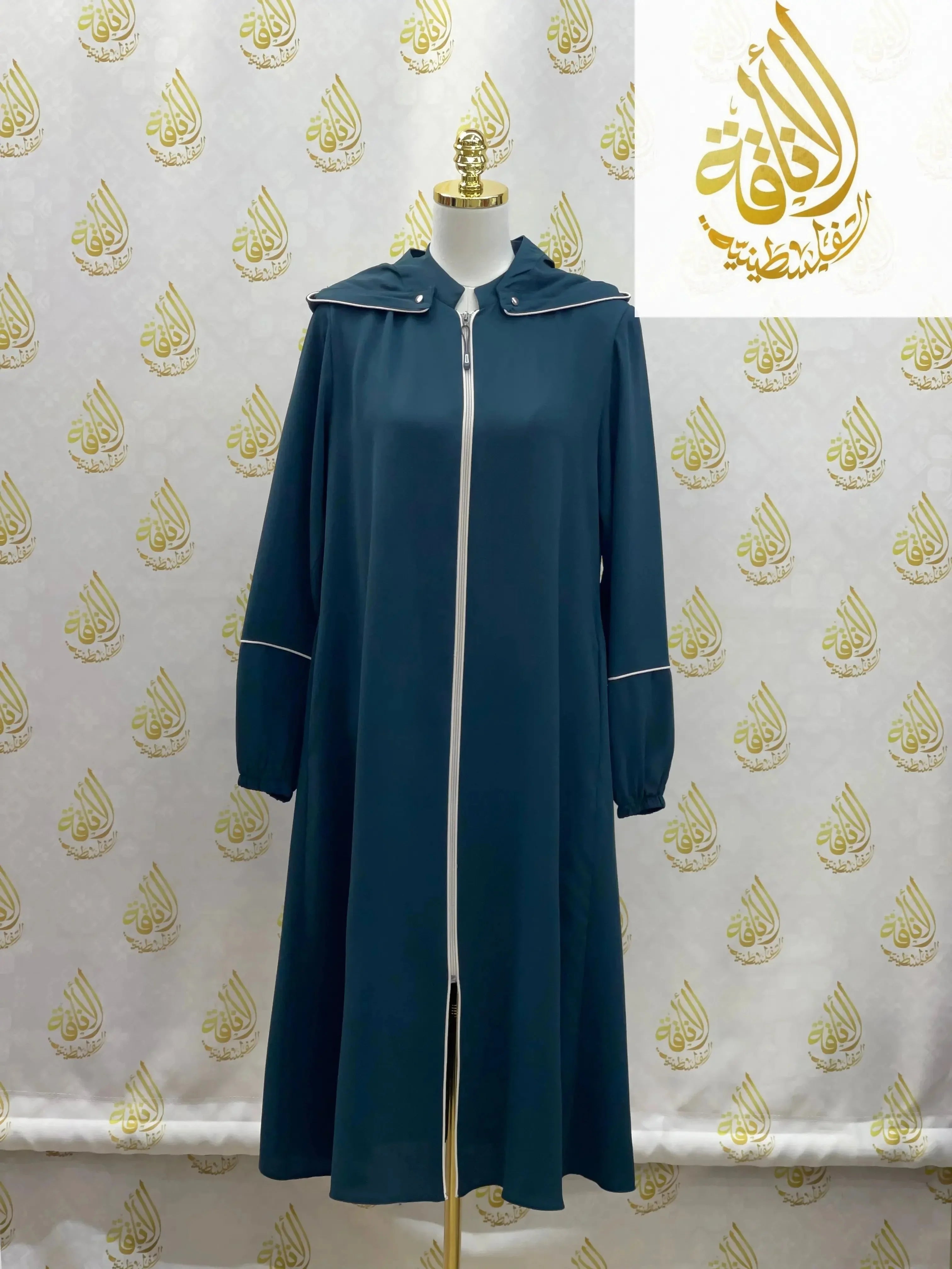 Iman Hooded Long Tunic: Comfort Meets Chic Style Palestinian Elegance