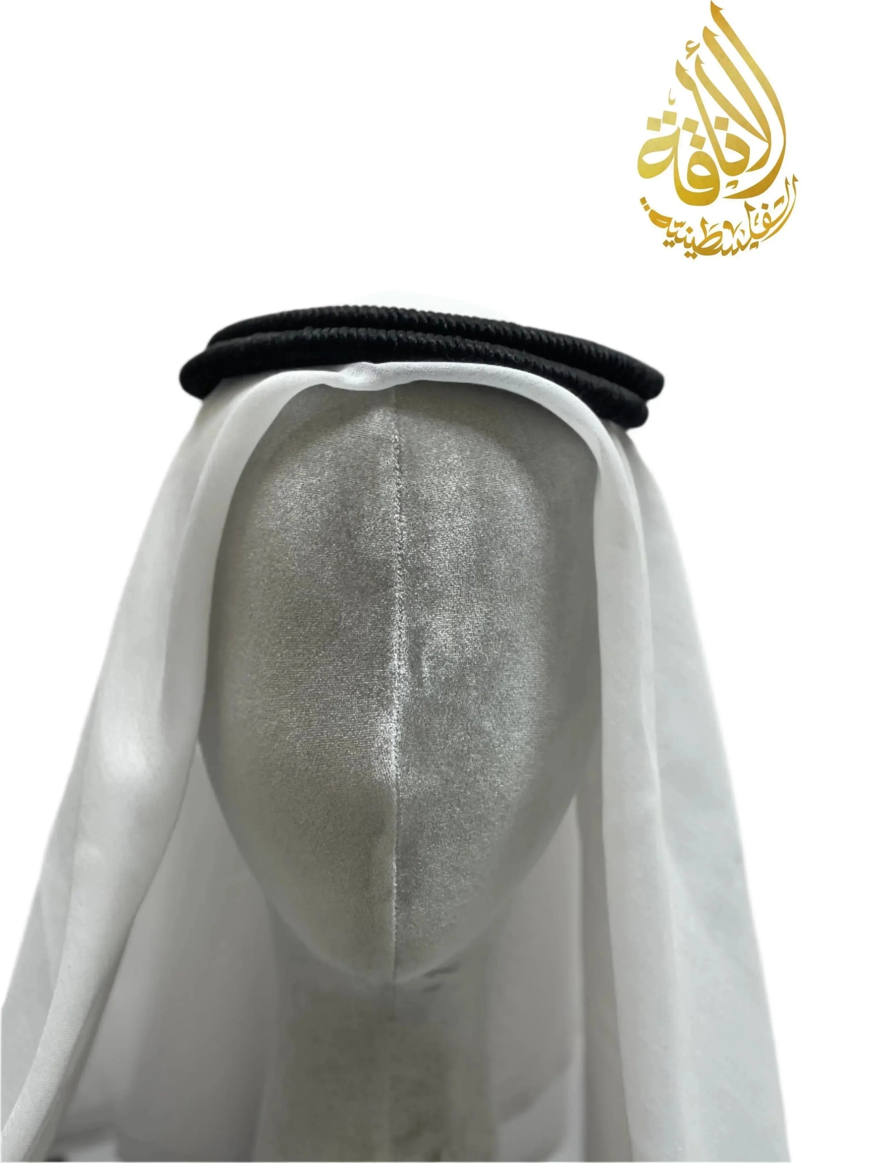 Kids' White Scarf for Under Agal - Perfect for Traditional Attire Palestinian Elegance