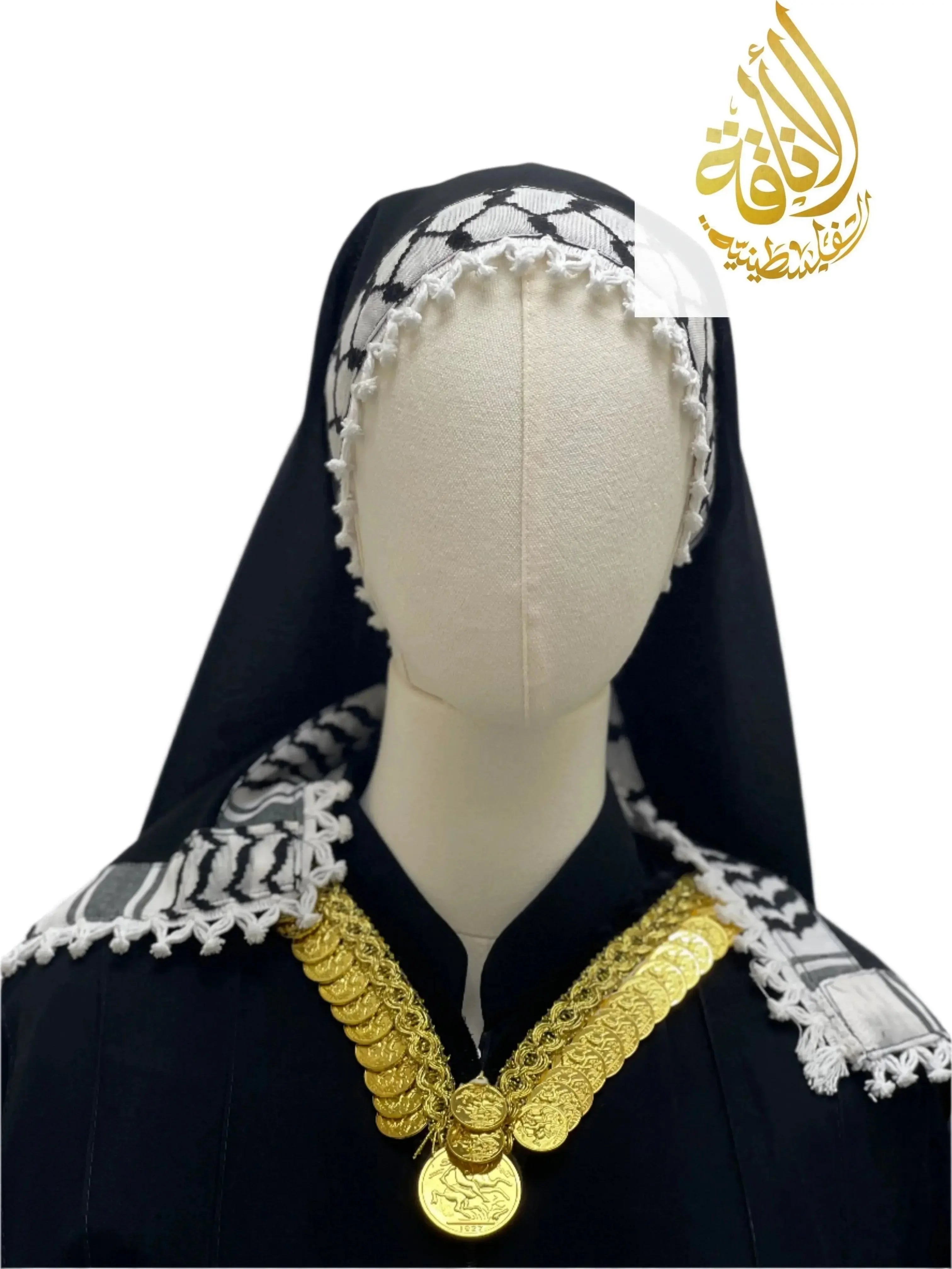Kuffia Khirka Shal - Traditional Meets Modern Comfort Palestinian Elegance