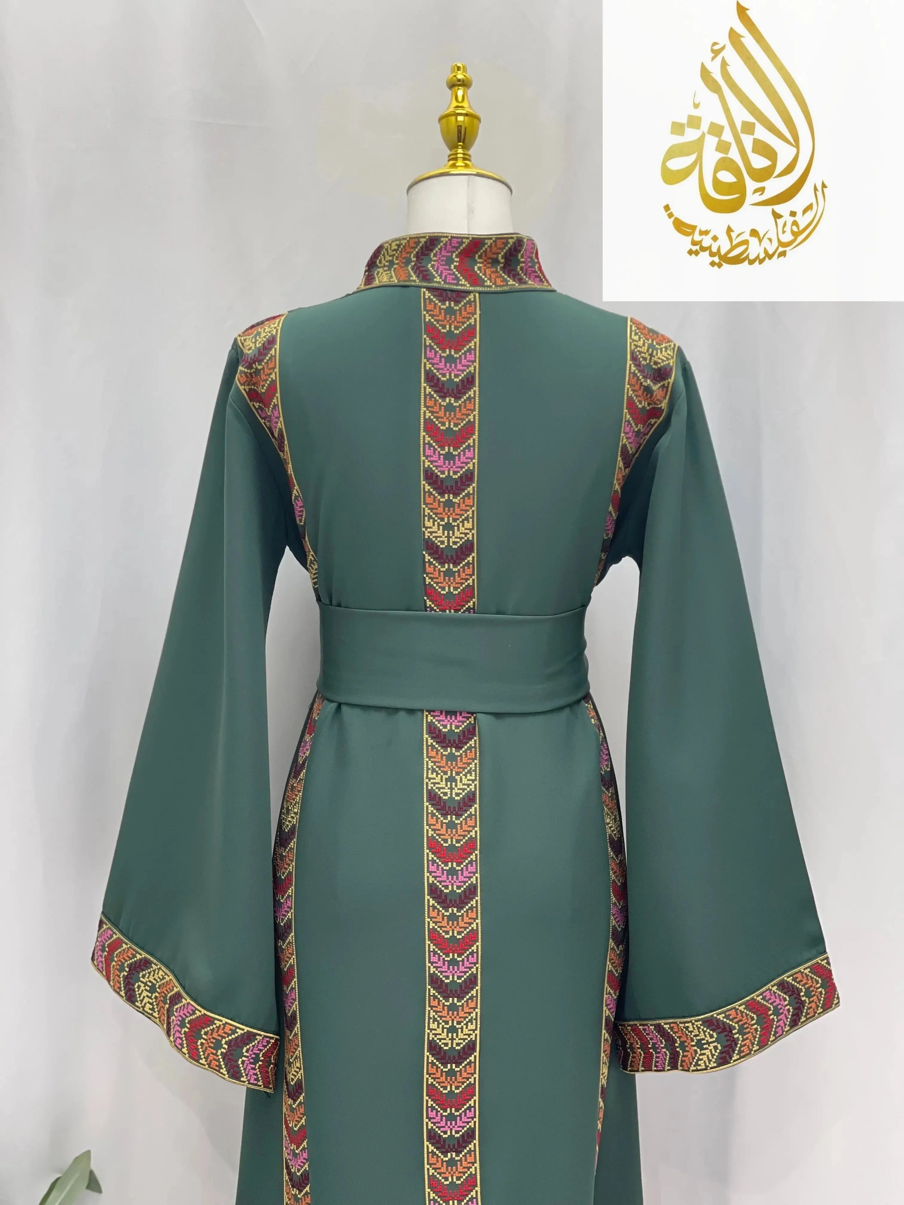 Layan Embroidered Thoub - Palestinian Elegance