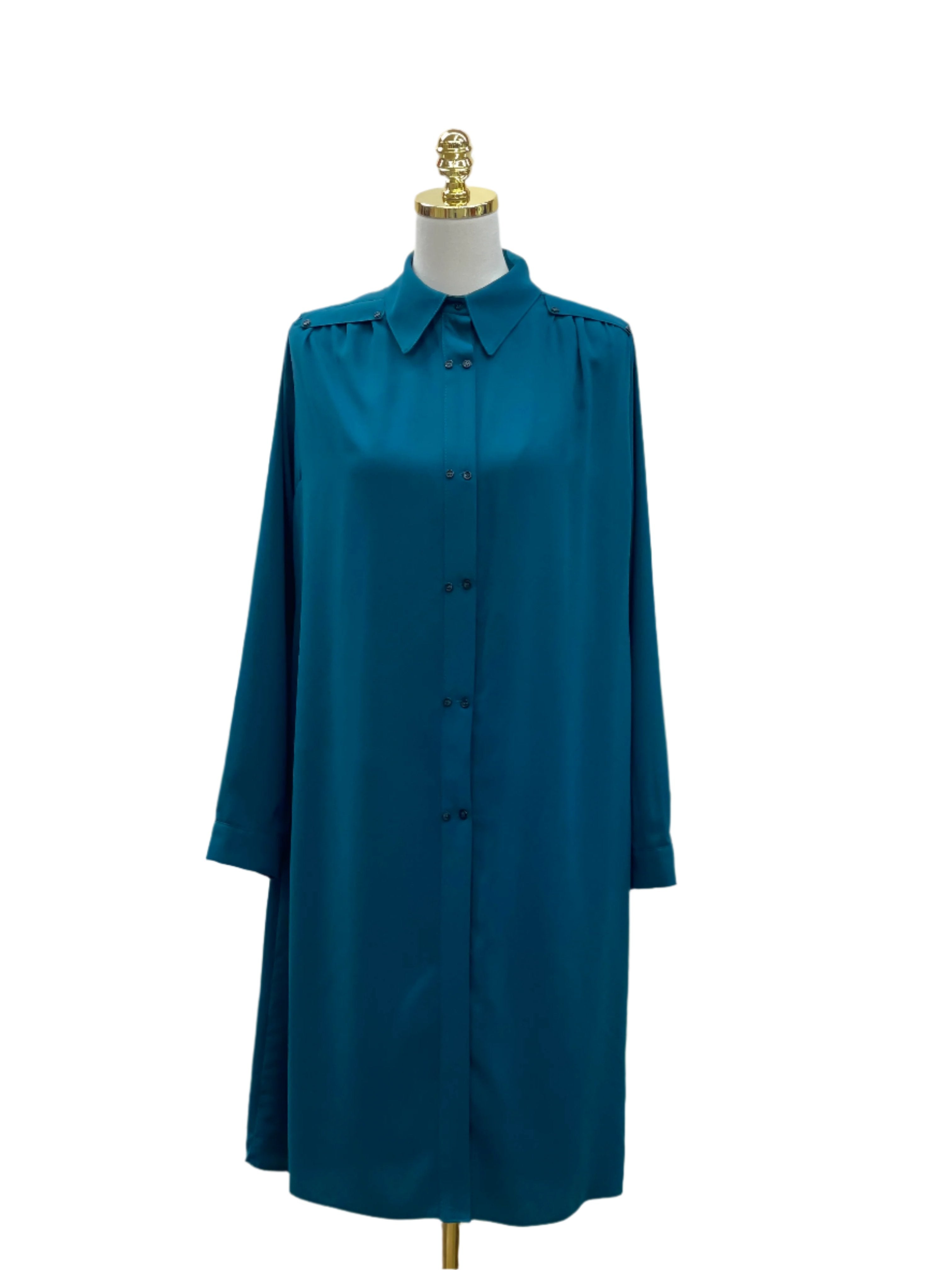 Long Buttoned Tunic - Versatile Elegance for Every Occasion Palestinian Elegance