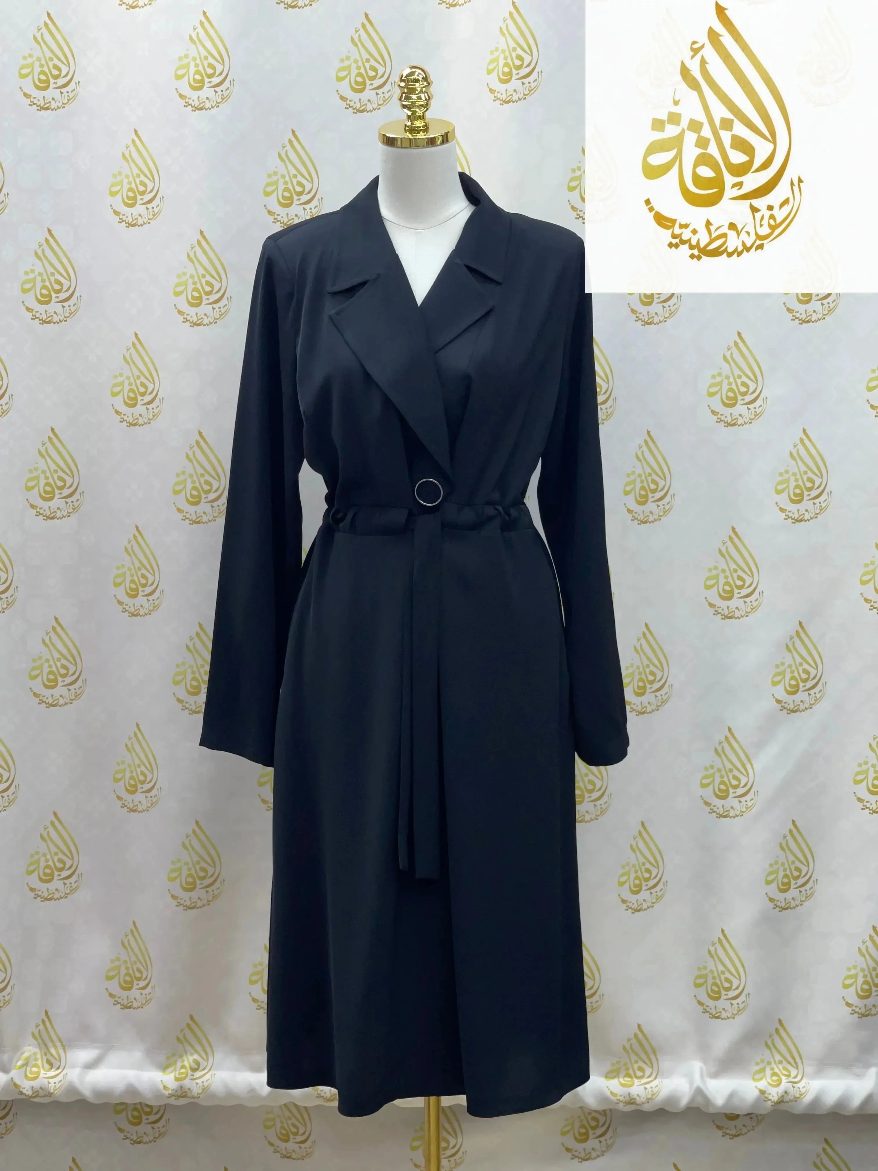 Long Modest Blazer - Elegant Coverage for the Modern Woman Palestinian Elegance
