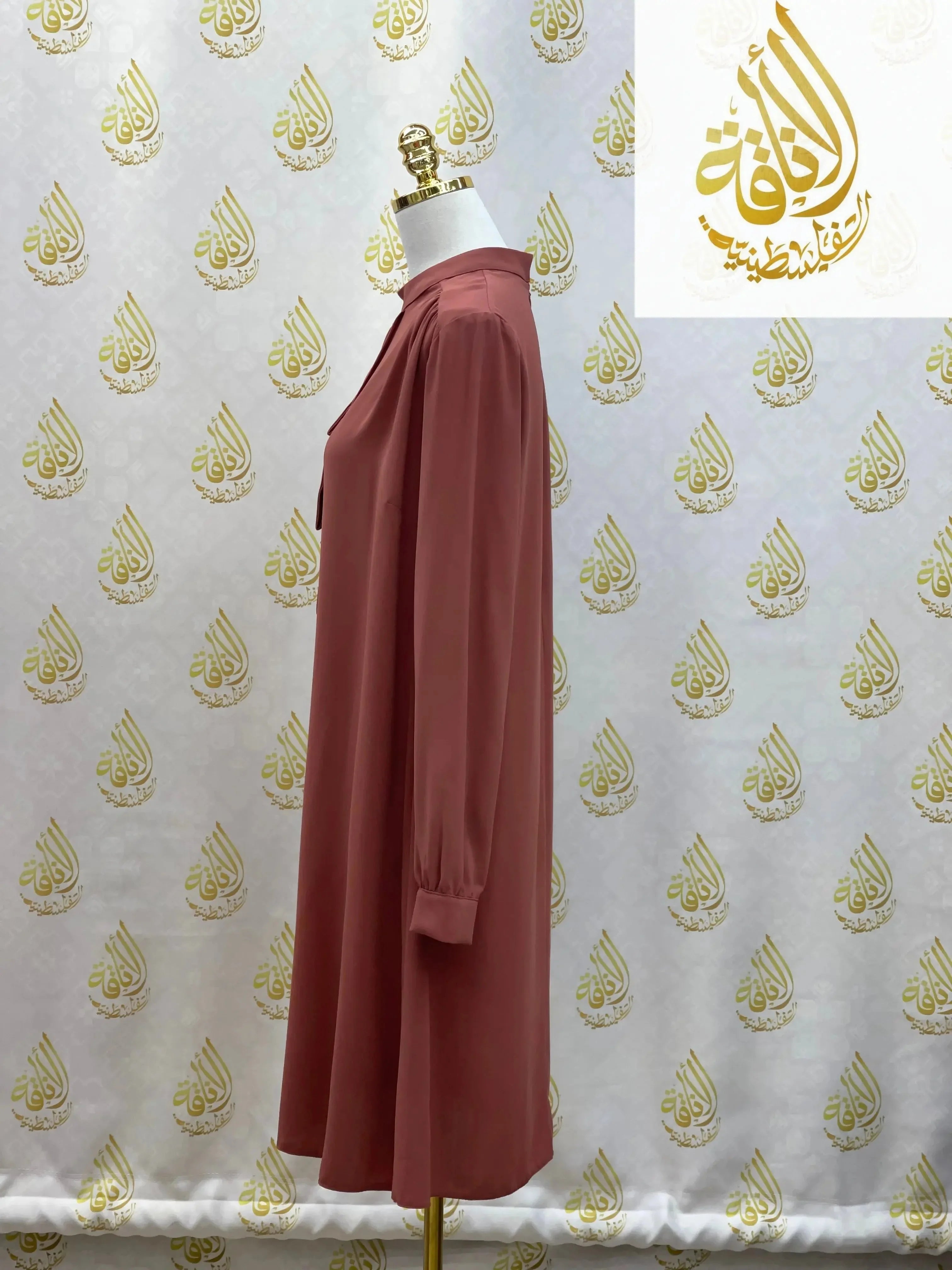 Long Modest Tunic - Timeless Elegance for the Modern Woman Palestinian Elegance