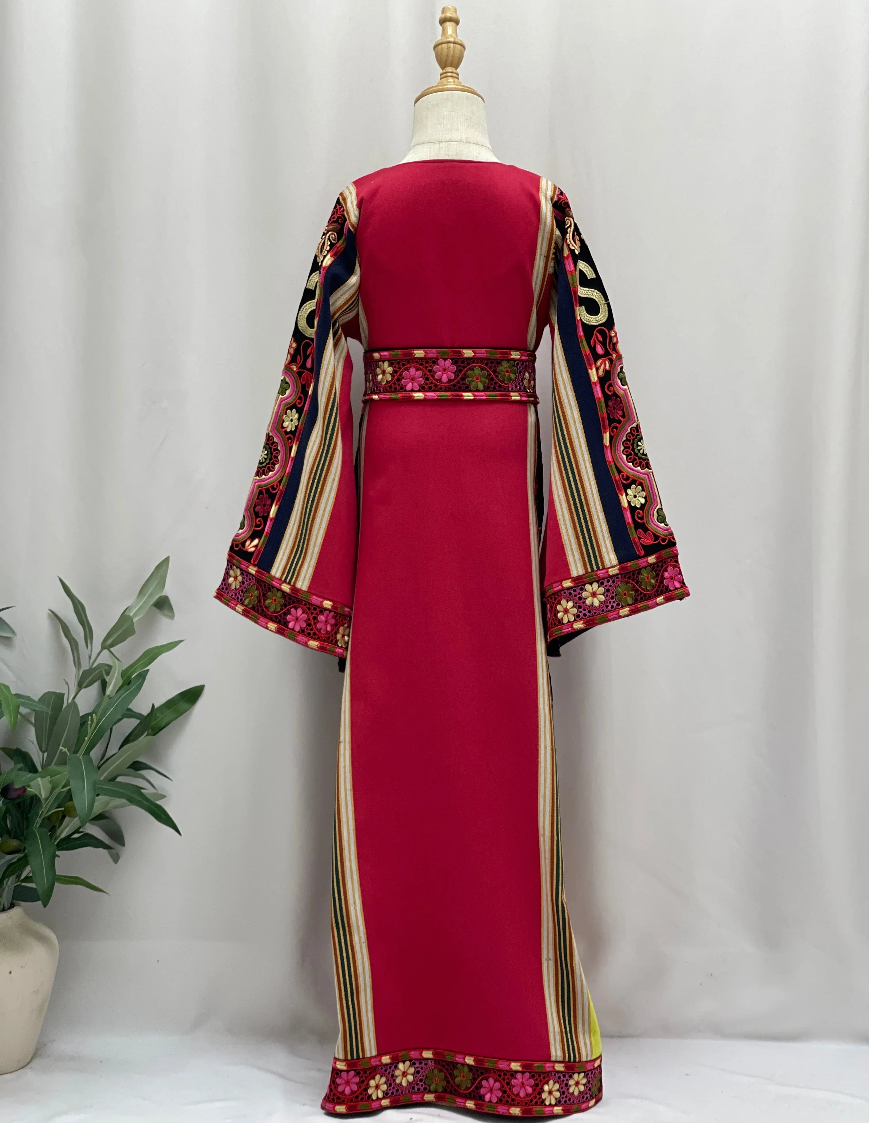 Lujain  Girls Majdalawi Embroidered Thoub Palestinian Elegance