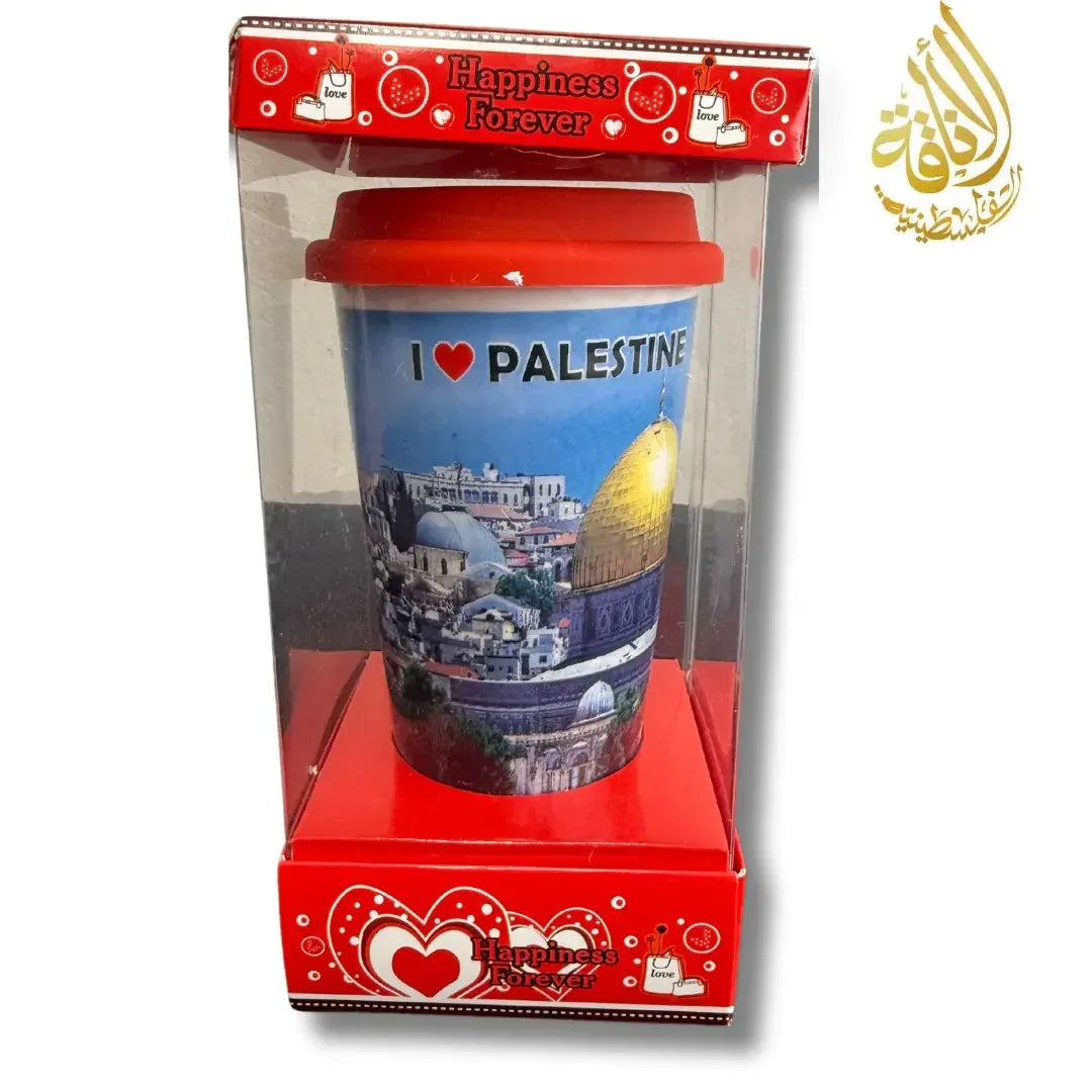 Mug Set Collection: Al Quds, Kuffiyeh, and More Palestinian Elegance