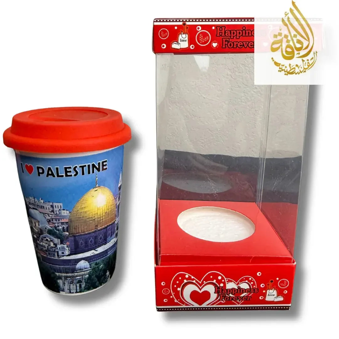Mug Set Collection: Al Quds, Kuffiyeh, and More Palestinian Elegance