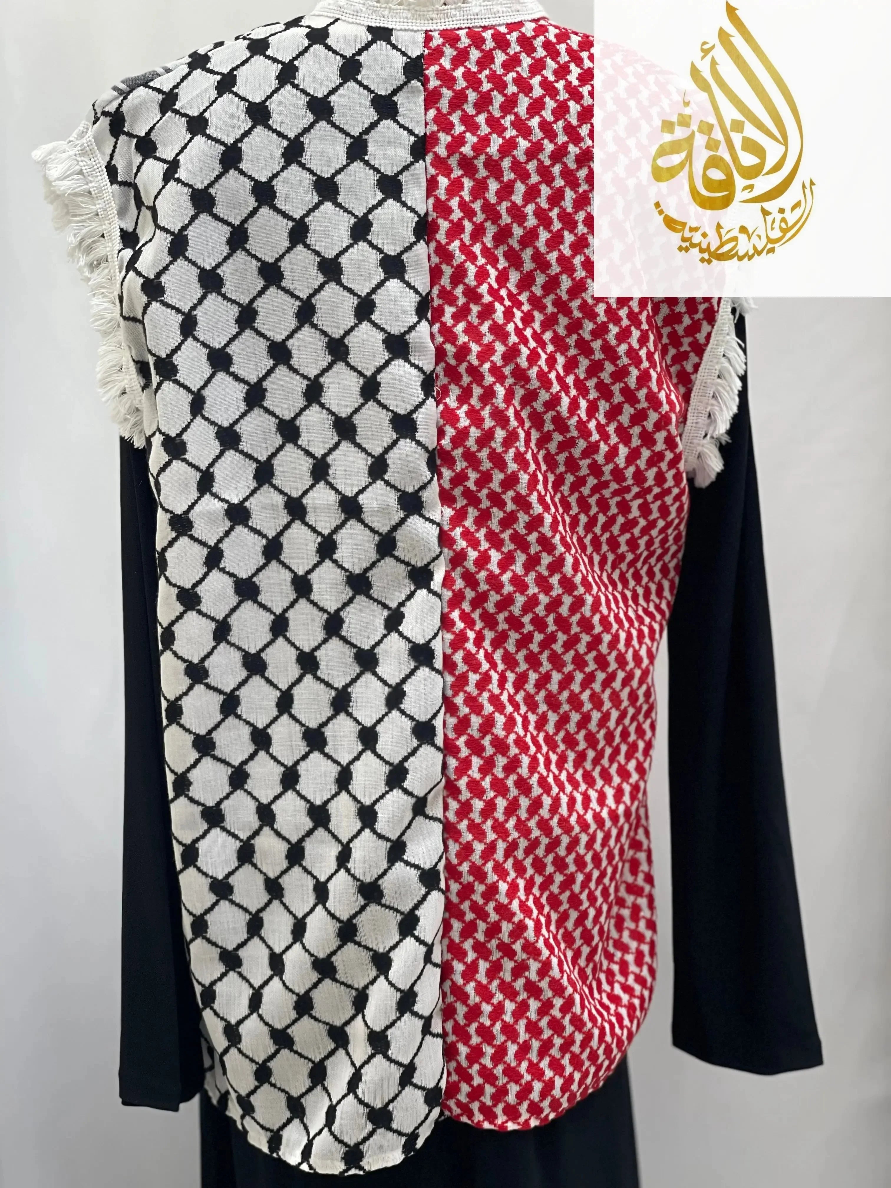 Multi-Color Kuffia Kimono Style: Tradition Meets Modern Elegance Palestinian Elegance