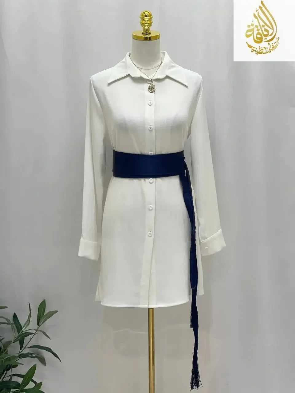 New Color Satin Belt - Palestinian Elegance