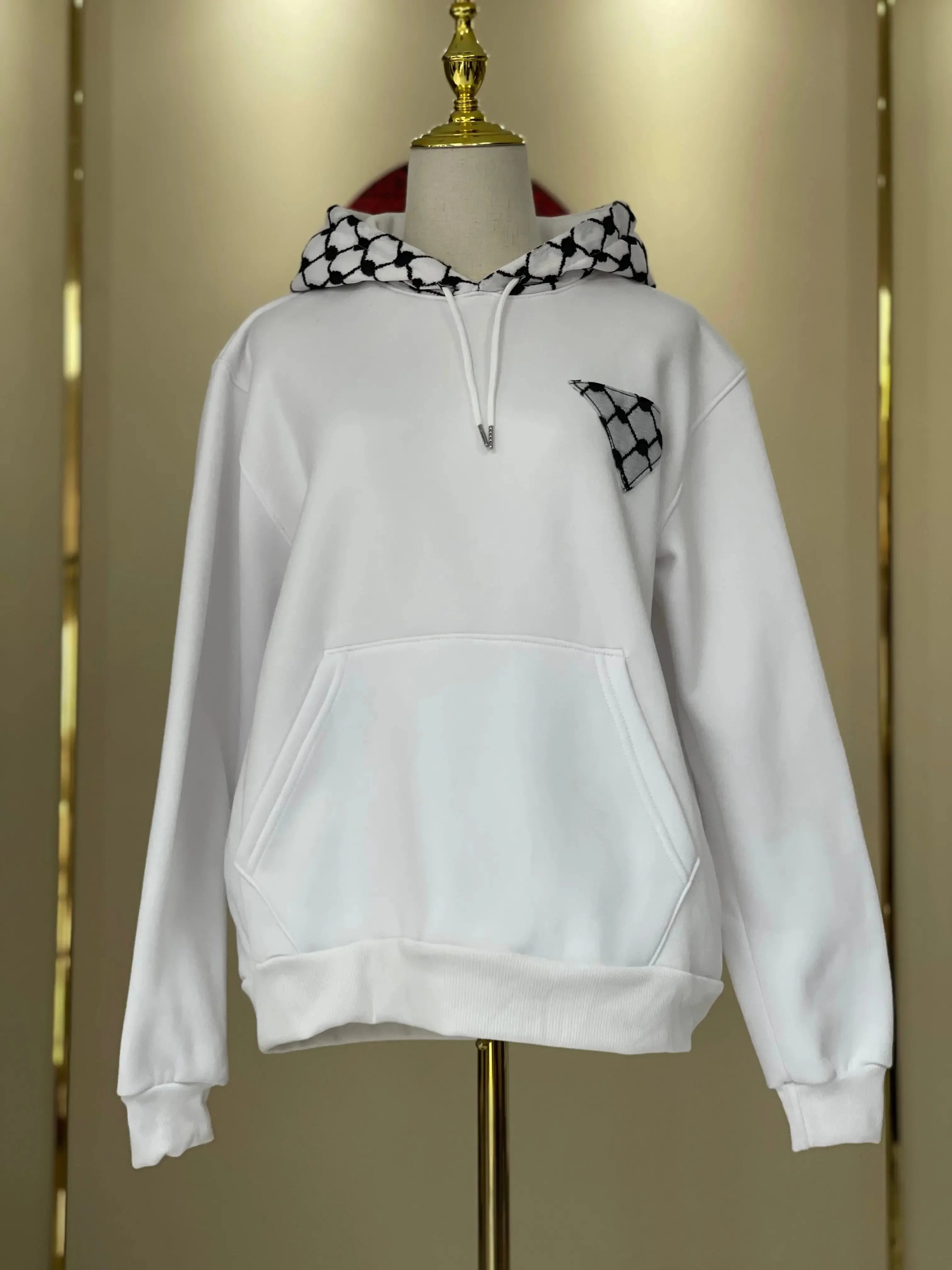 Palestinian Flag Hoodie - Comfortable and Stylish Sweatshirt for Supporters Palestinian Elegance