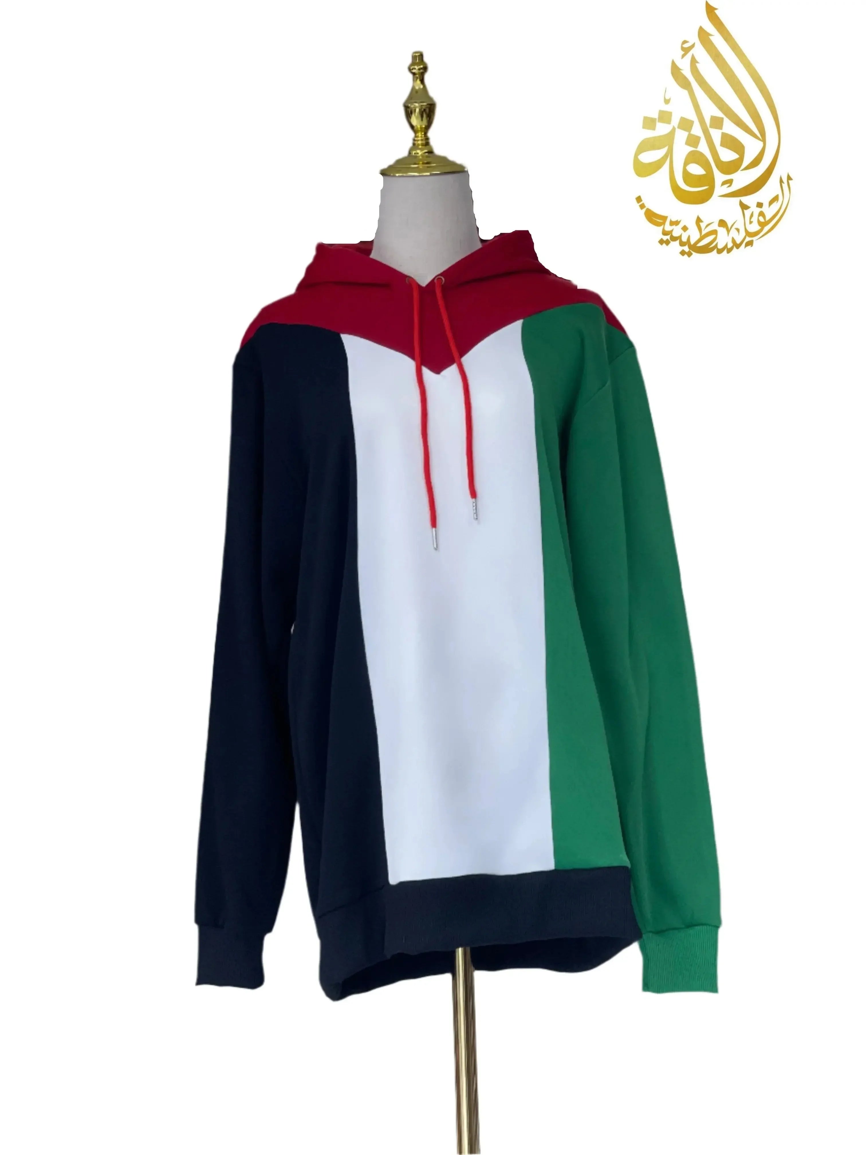 Palestinian Heritage Pride Unisex Pullover Hoodie - Cultural Apparel for Every Occasion Palestinian Elegance
