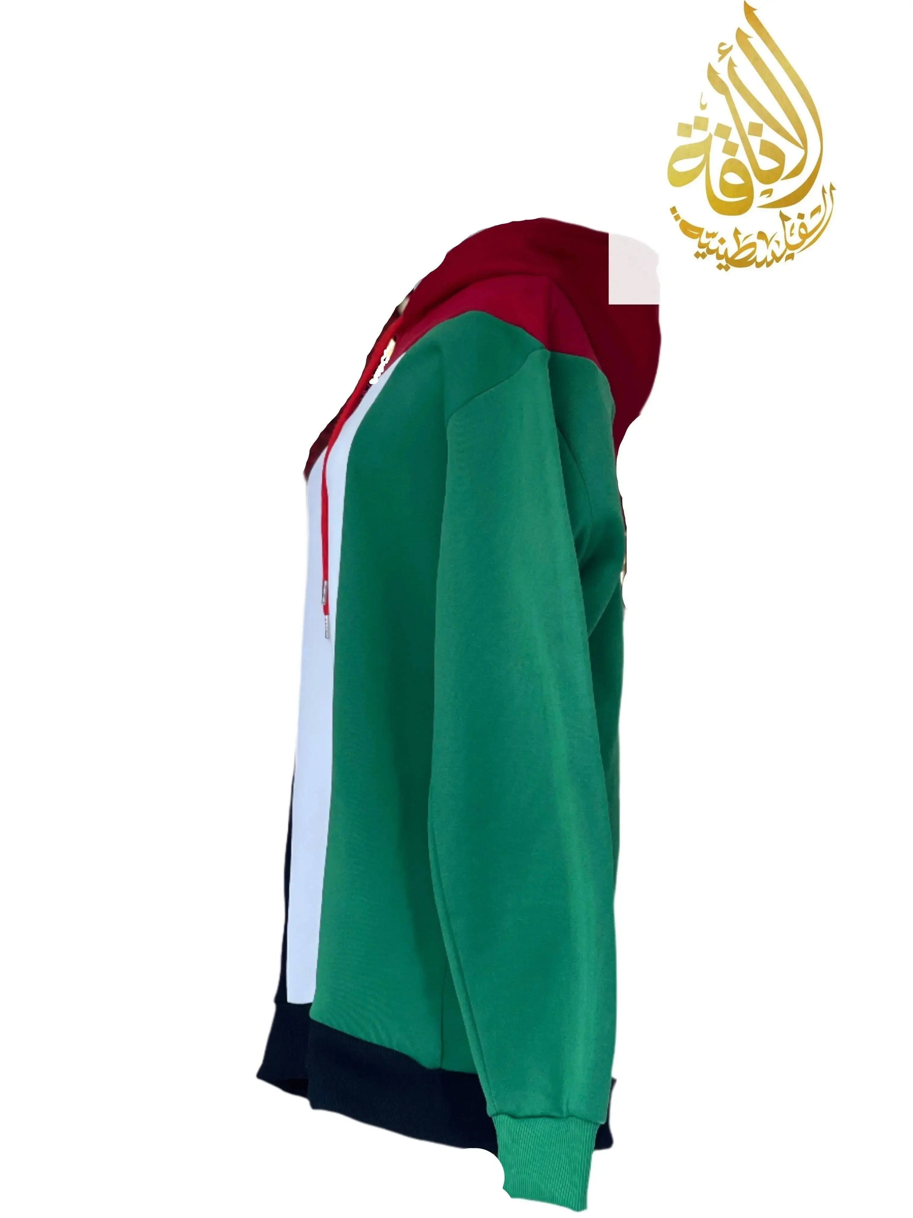 Palestinian Heritage Pride Unisex Pullover Hoodie - Cultural Apparel for Every Occasion Palestinian Elegance