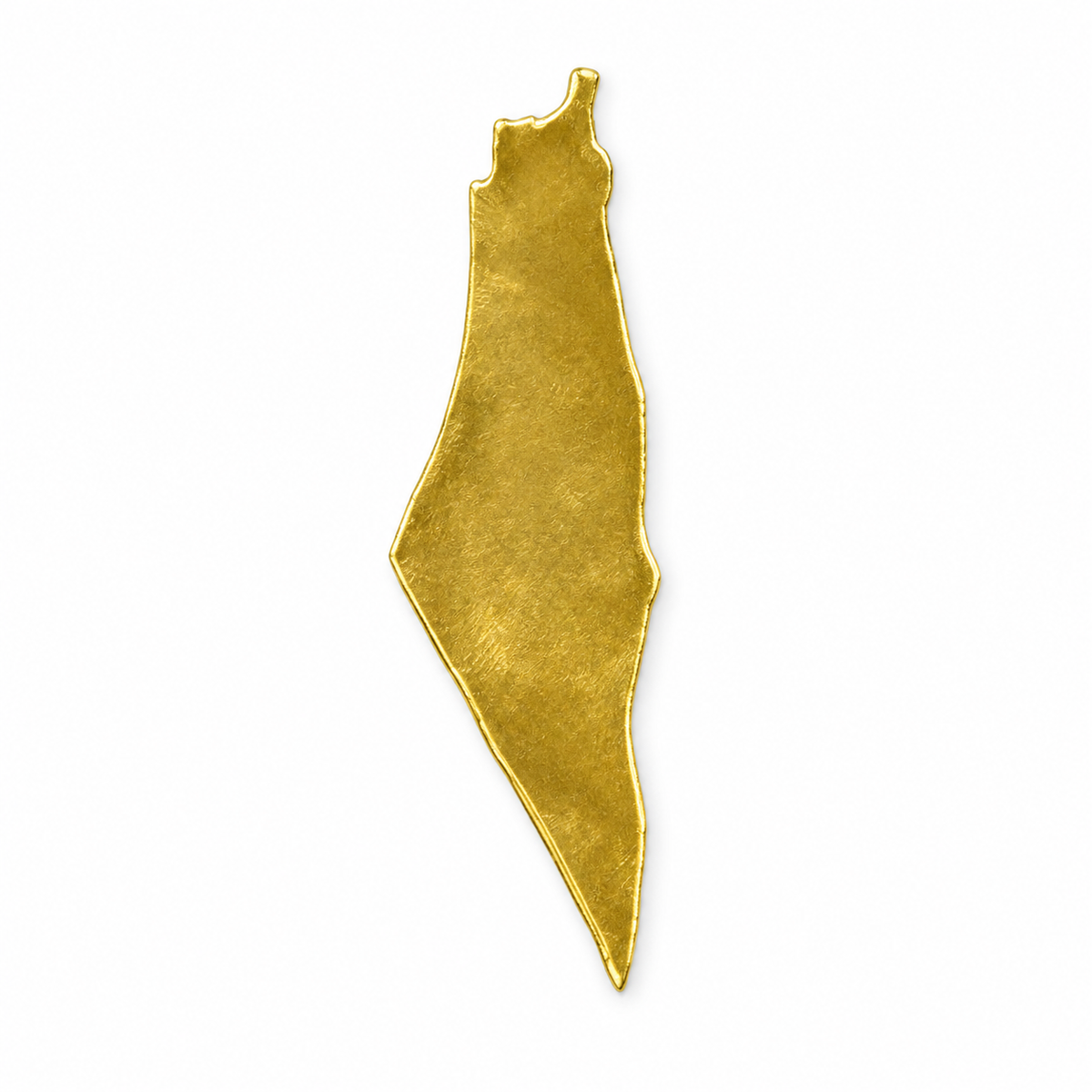 Palestine Map Phone Charm – Gold Tone Accessory's