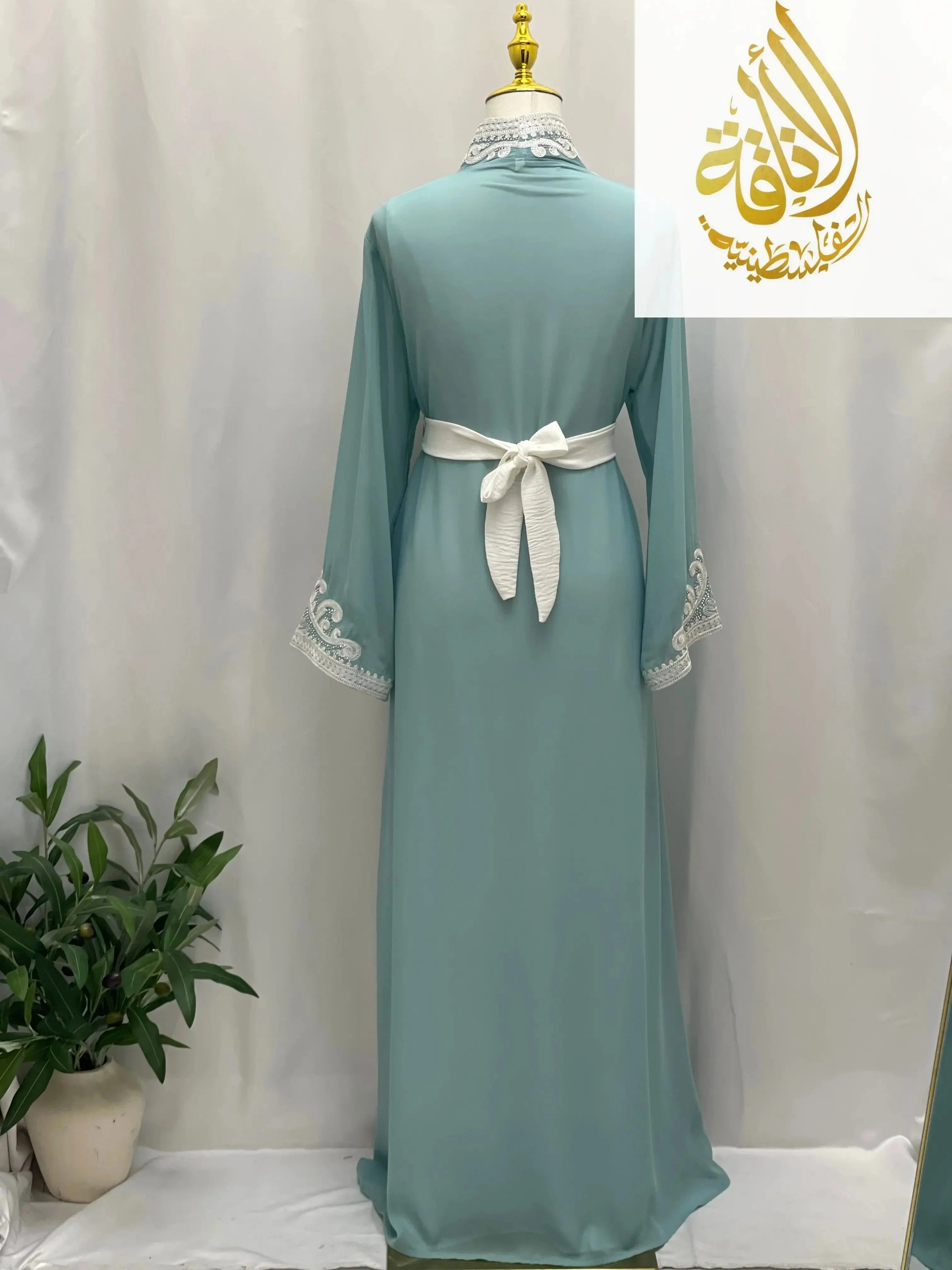 Rania Unique Kaftan - Palestinian Elegance