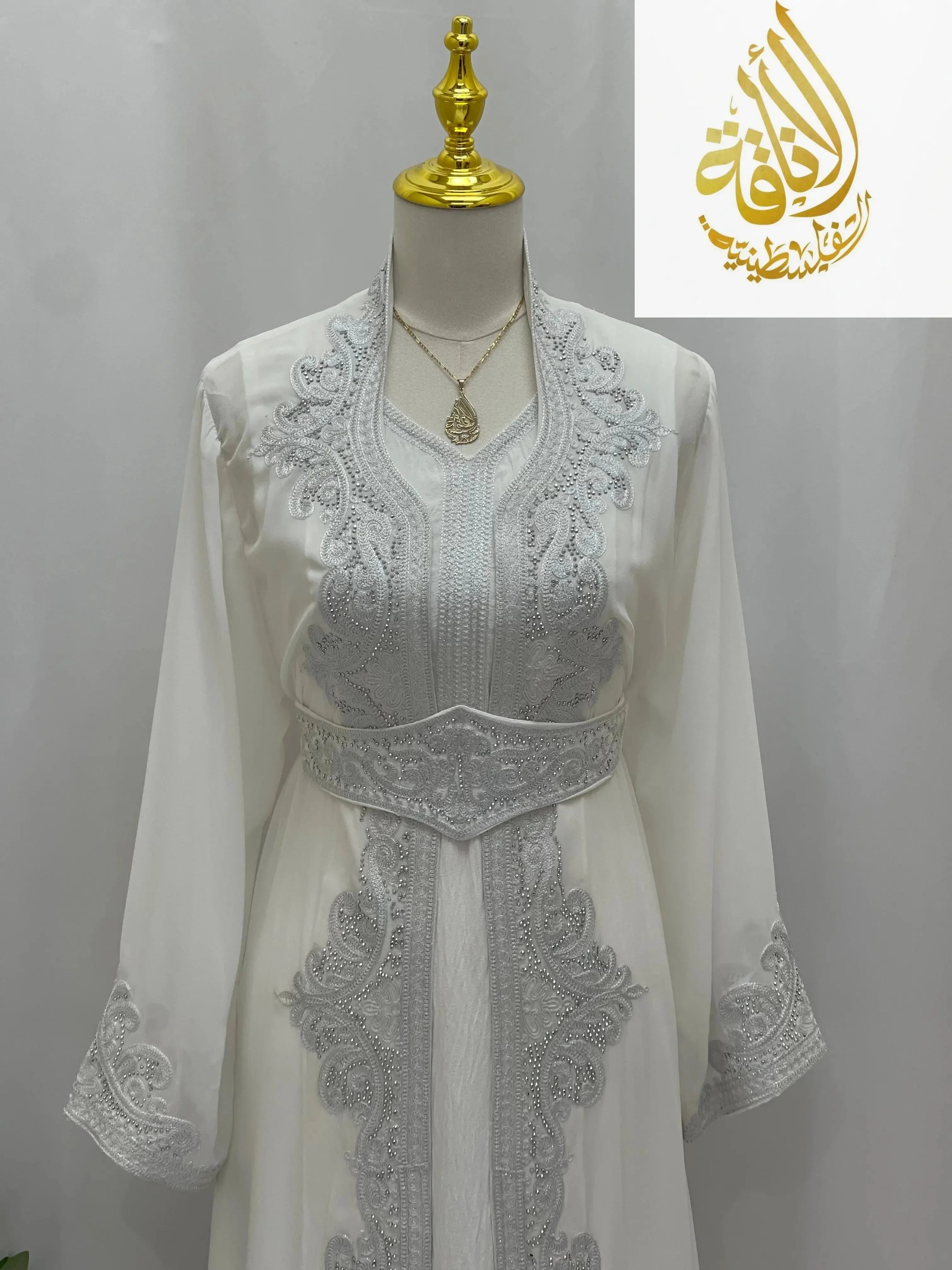 Rania Unique Kaftan - Palestinian Elegance