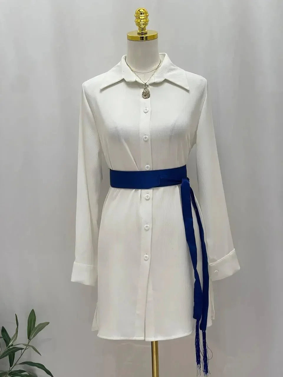 Satin Belt Thin PalestinianElegance