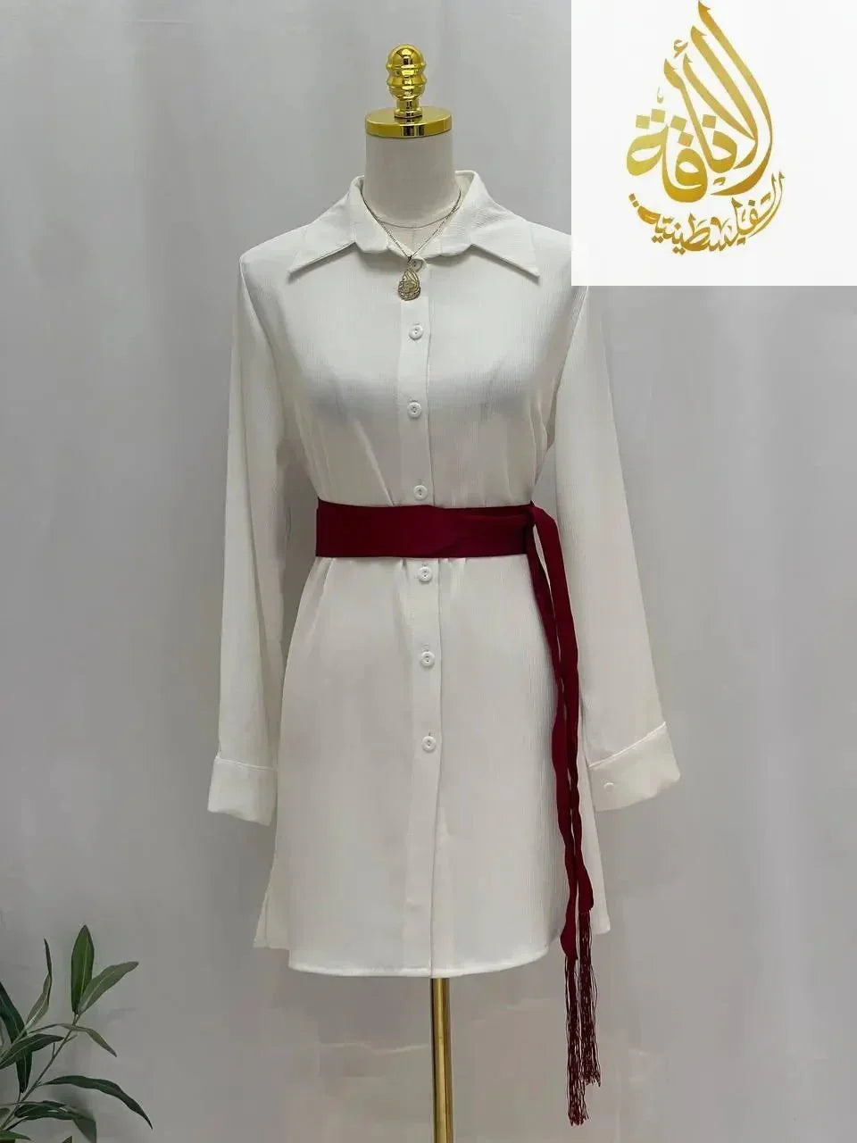 Satin Belt Thin PalestinianElegance