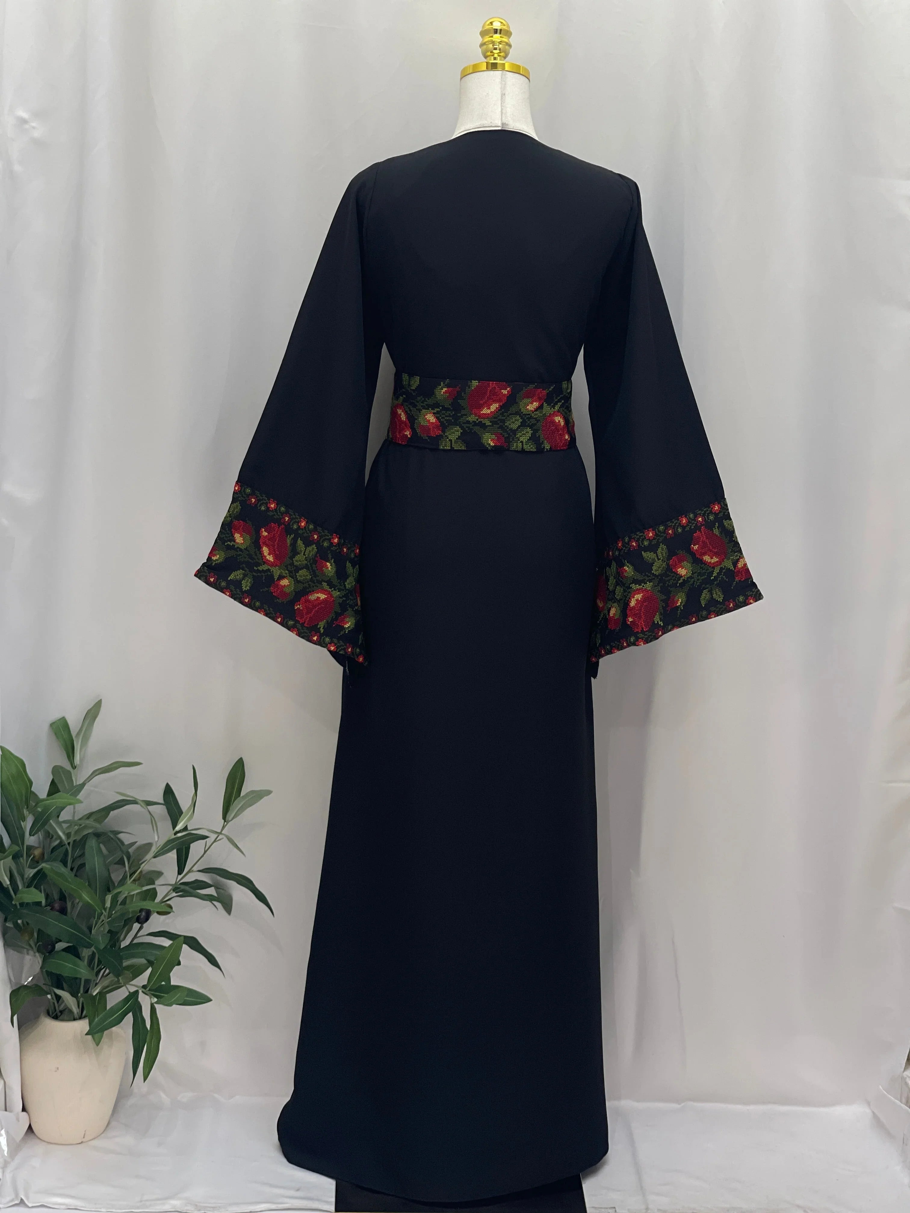 Shaqaeq Embroidered Thobe Offering Both Tradition and Modern Elegance - Palestinian Elegance