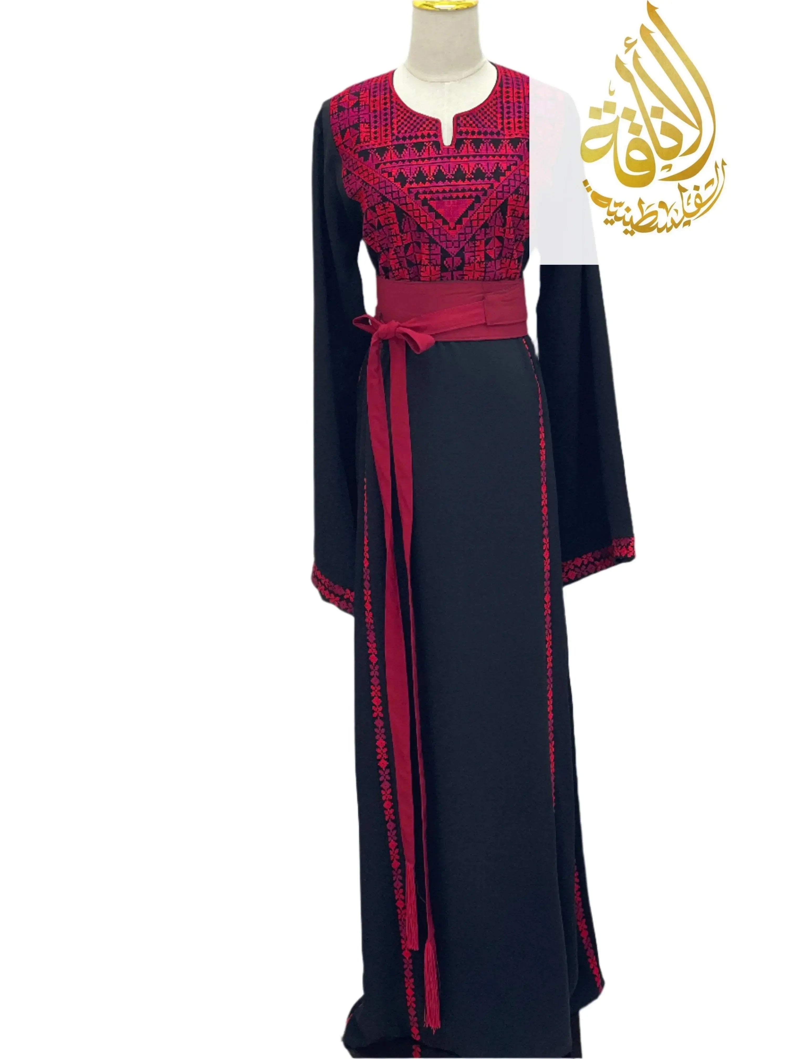 Simple Embroidered Heritage Thoub: Timeless Tradition & Modern Comfort Palestinian Elegance
