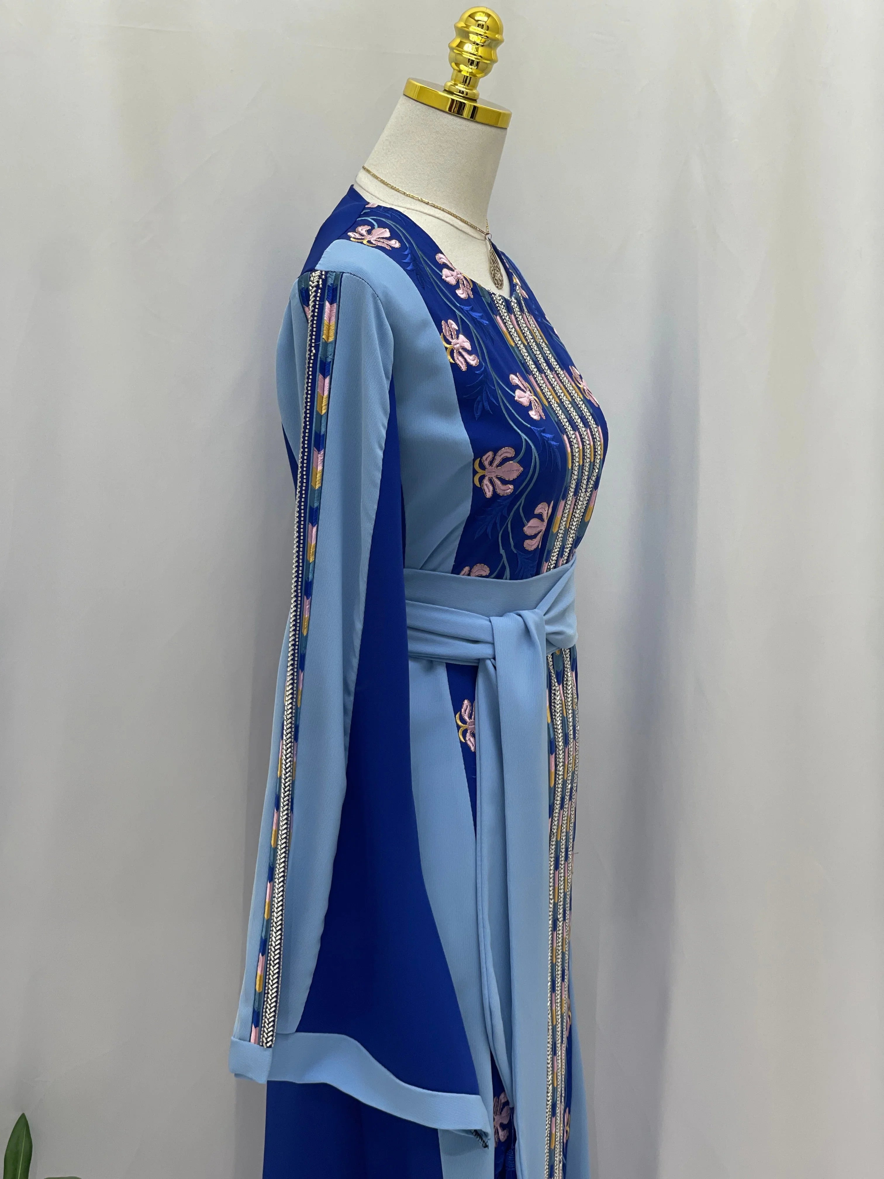 Thobe Areen With Manajel Beads Palestinian Elegance