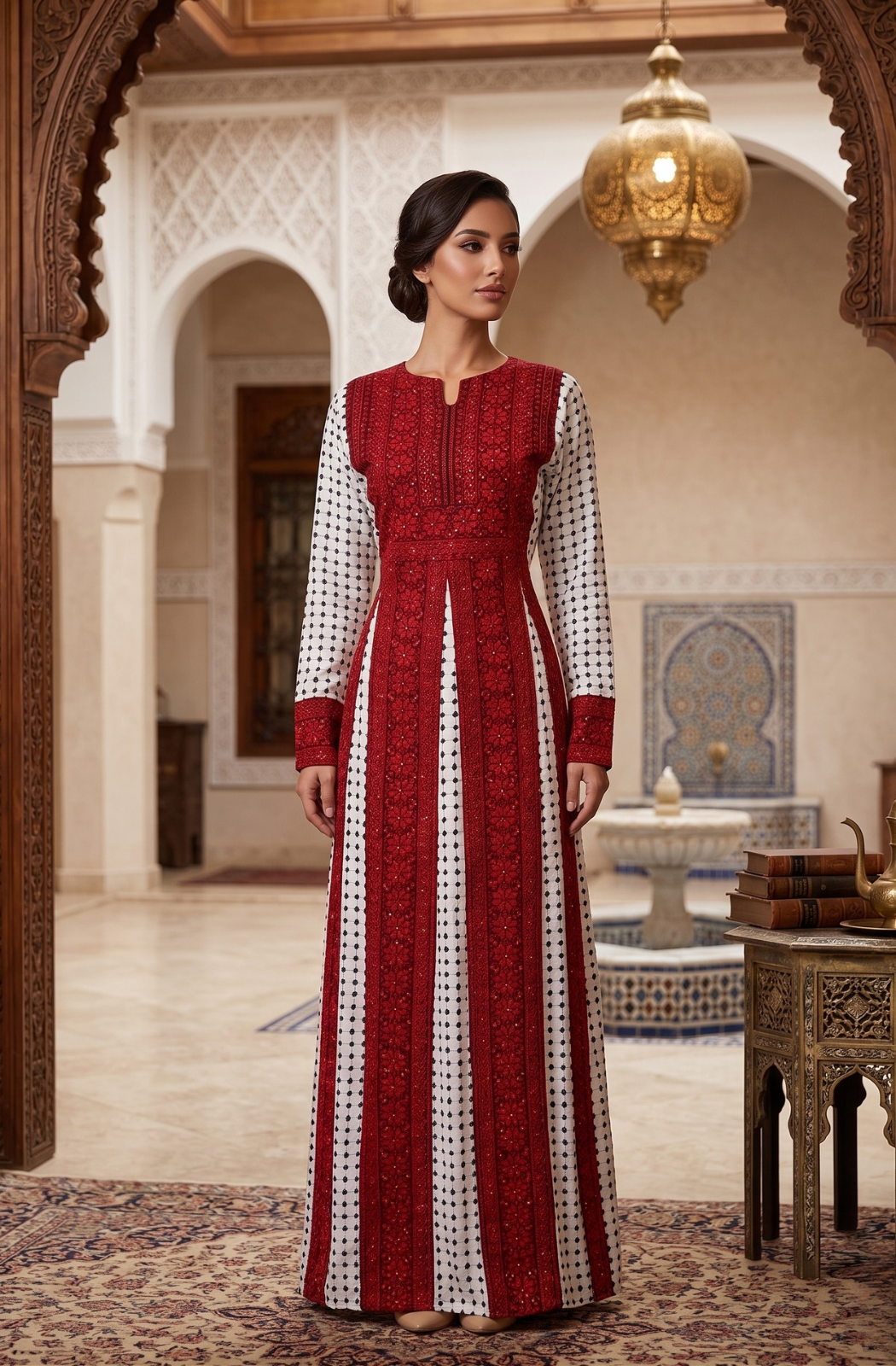Kuffiyeh Tatreez Thoub: Cultural Heritage and Contemporary Fashion