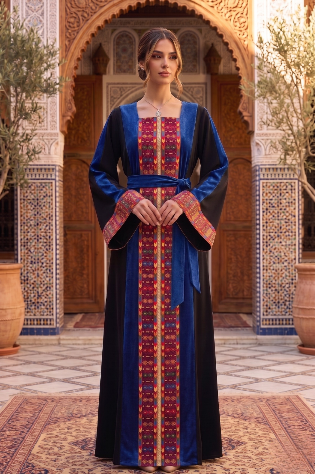 Sella Heritage Elegance Embroidered Thobe