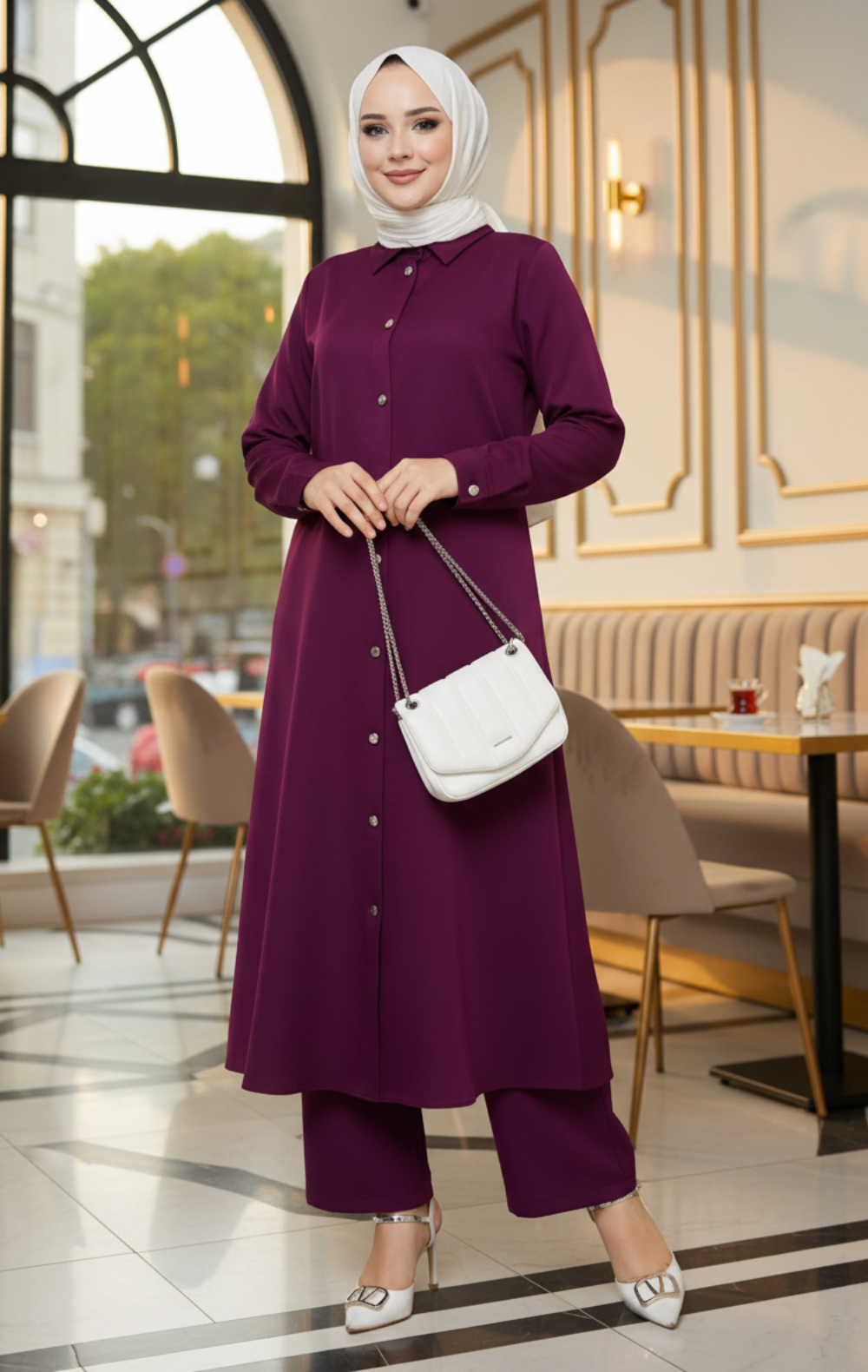 Classic Modest Tailored Set