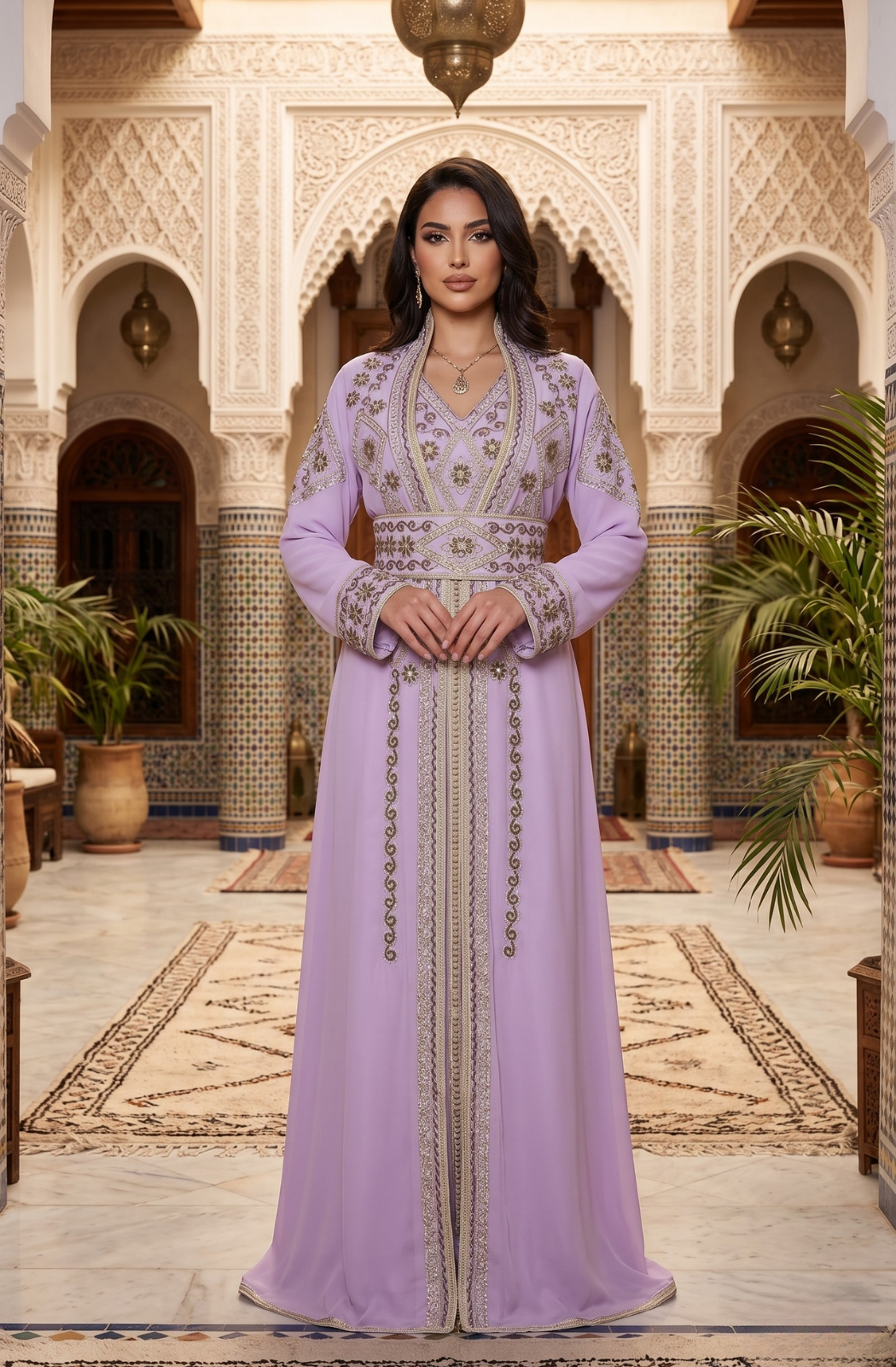 Lavender Sultana Caftan