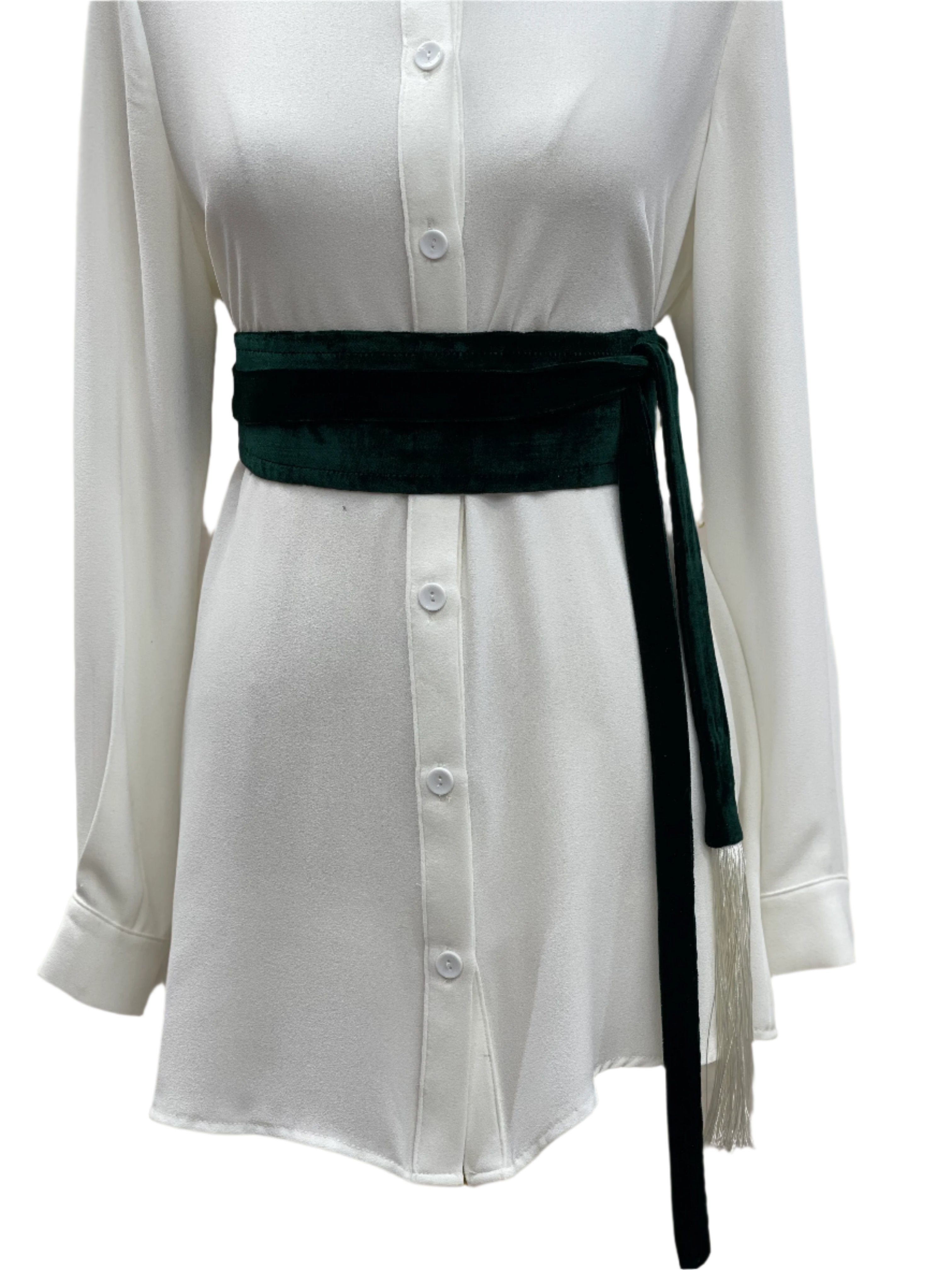 Velvet Belt Palestinian Elegance