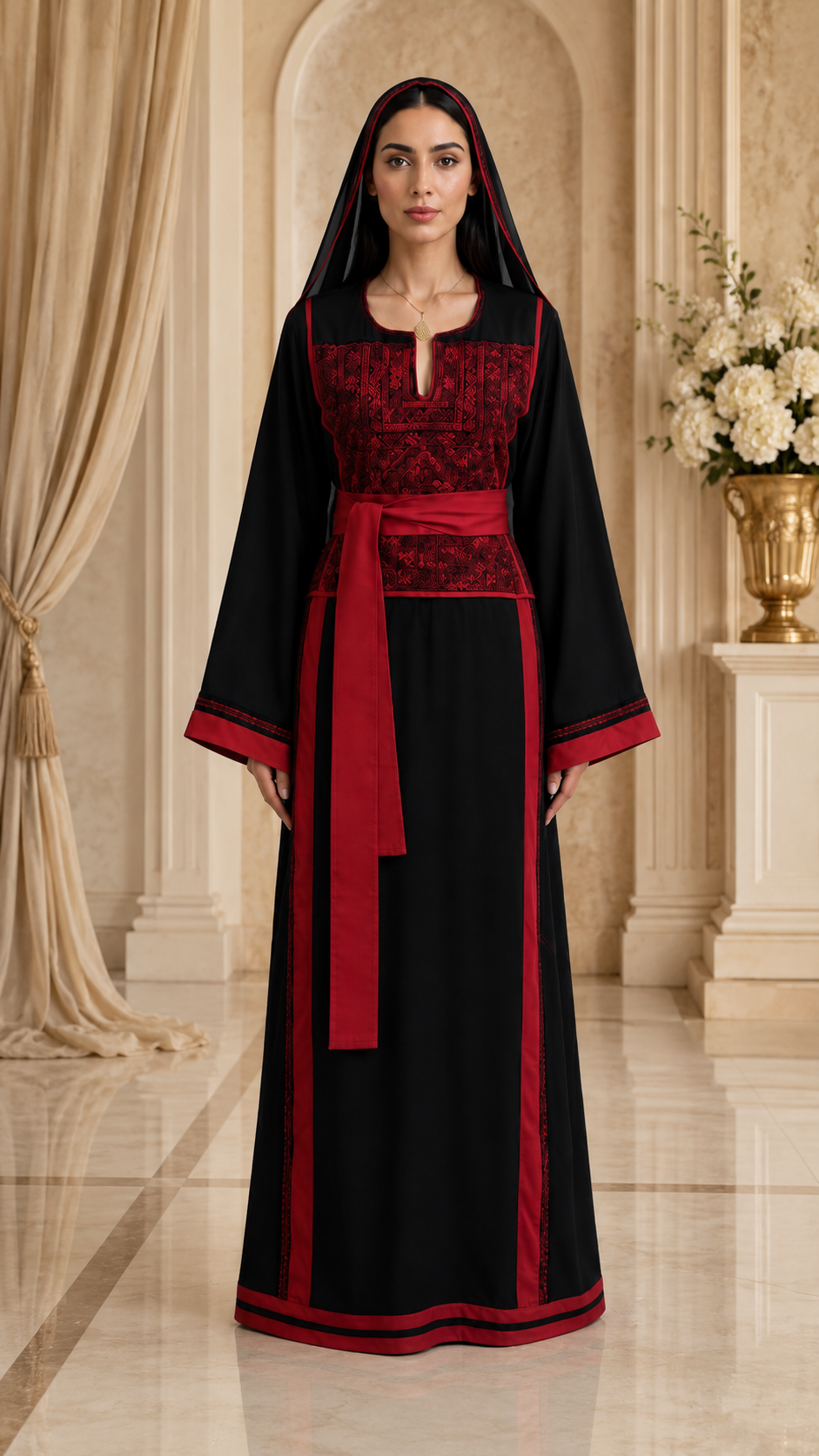 Al Samra Hand-Embroidered Heritage Thobe
