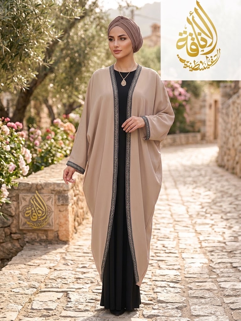 Nijma Free Size Kimono Cardigan in Modest Fashion