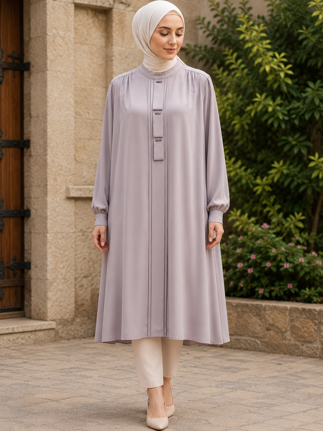 Long Modest Tunic - Timeless Elegance for the Modern Woman
