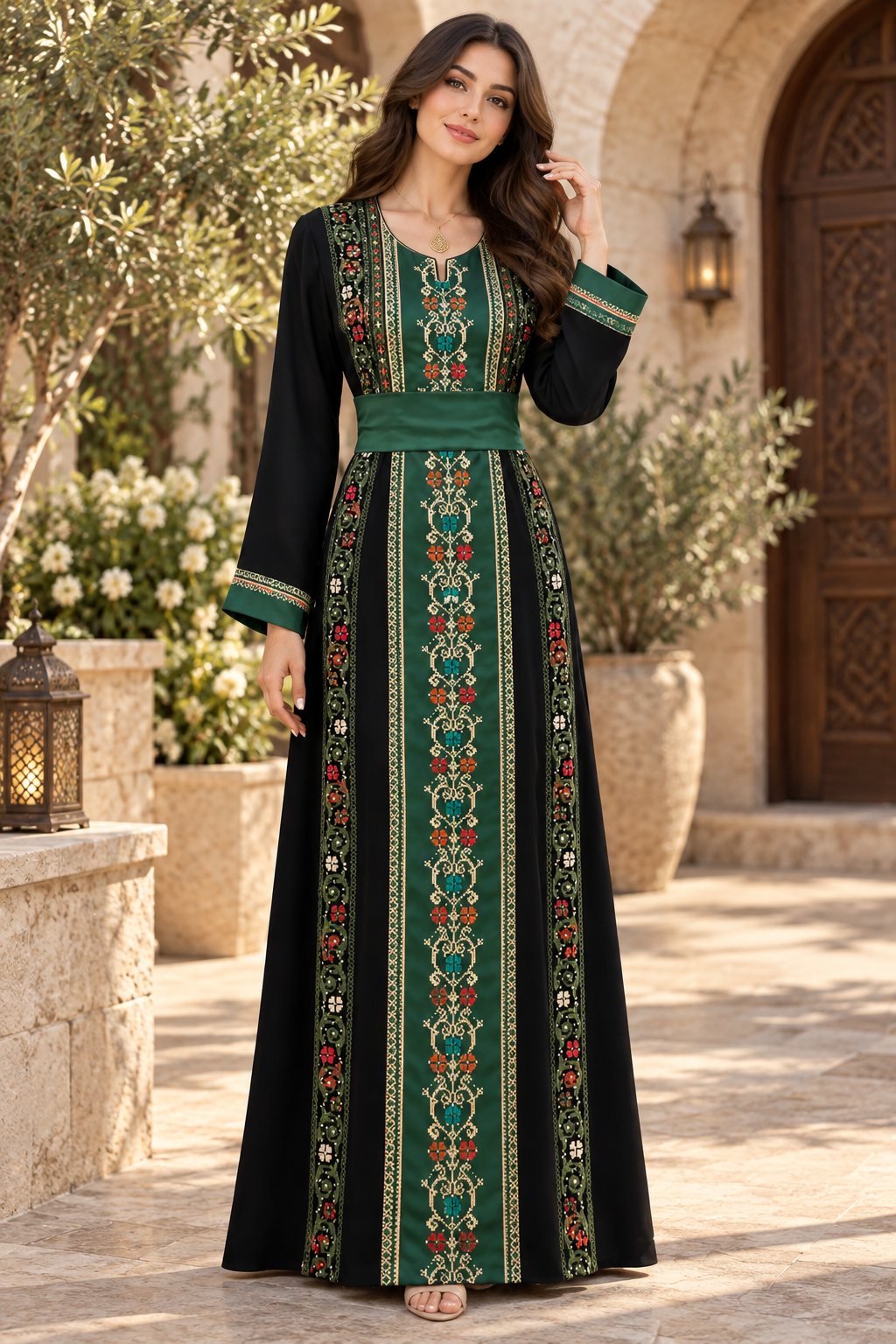 Rania Embroidered Thobe
